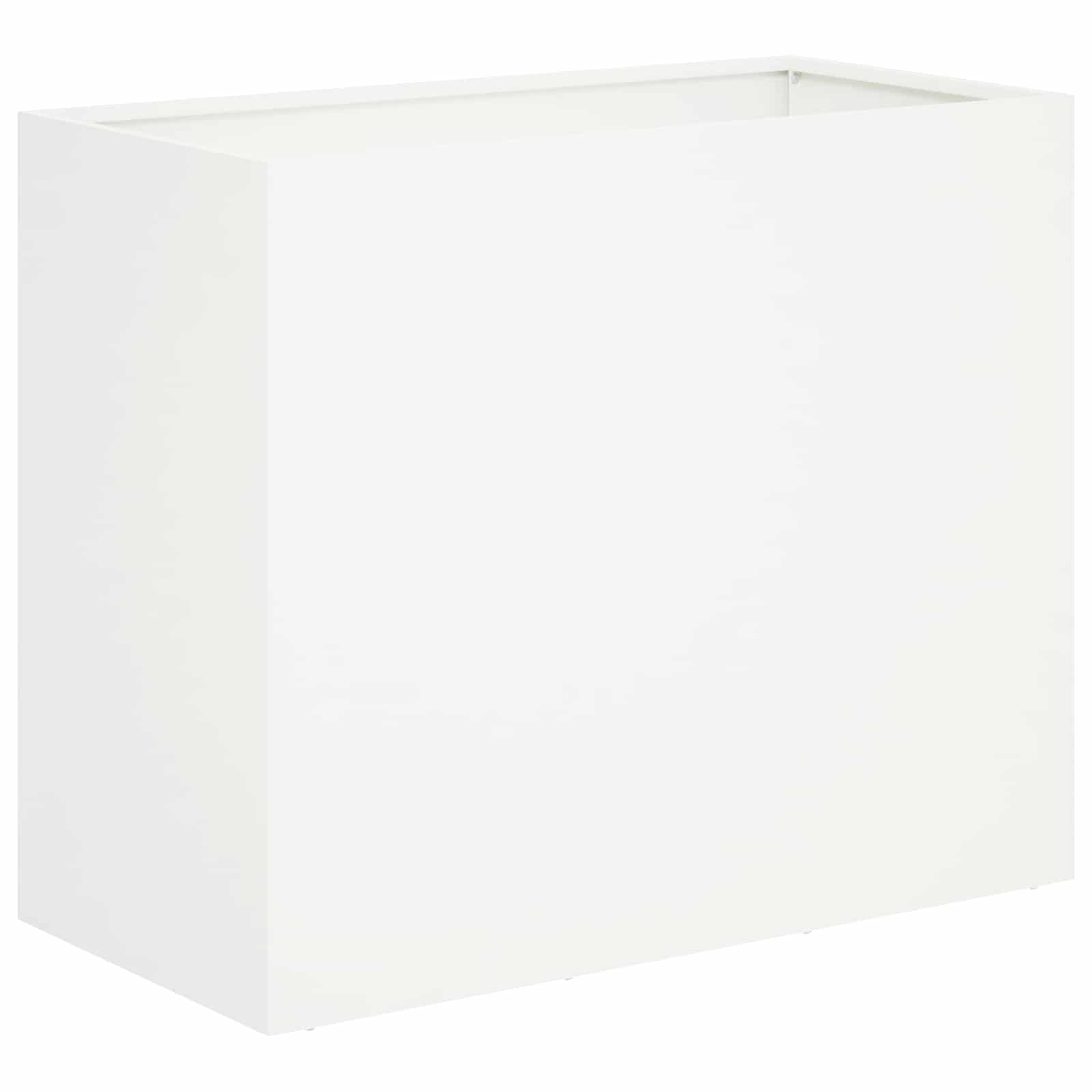 Sodo vazonas Balta 60 x 30 x 50 cm Šaltai valcuotas plienas Sodo vazonas Balta 60 x 30 x 50 cm Šaltai valcuotas plienas - Image 3