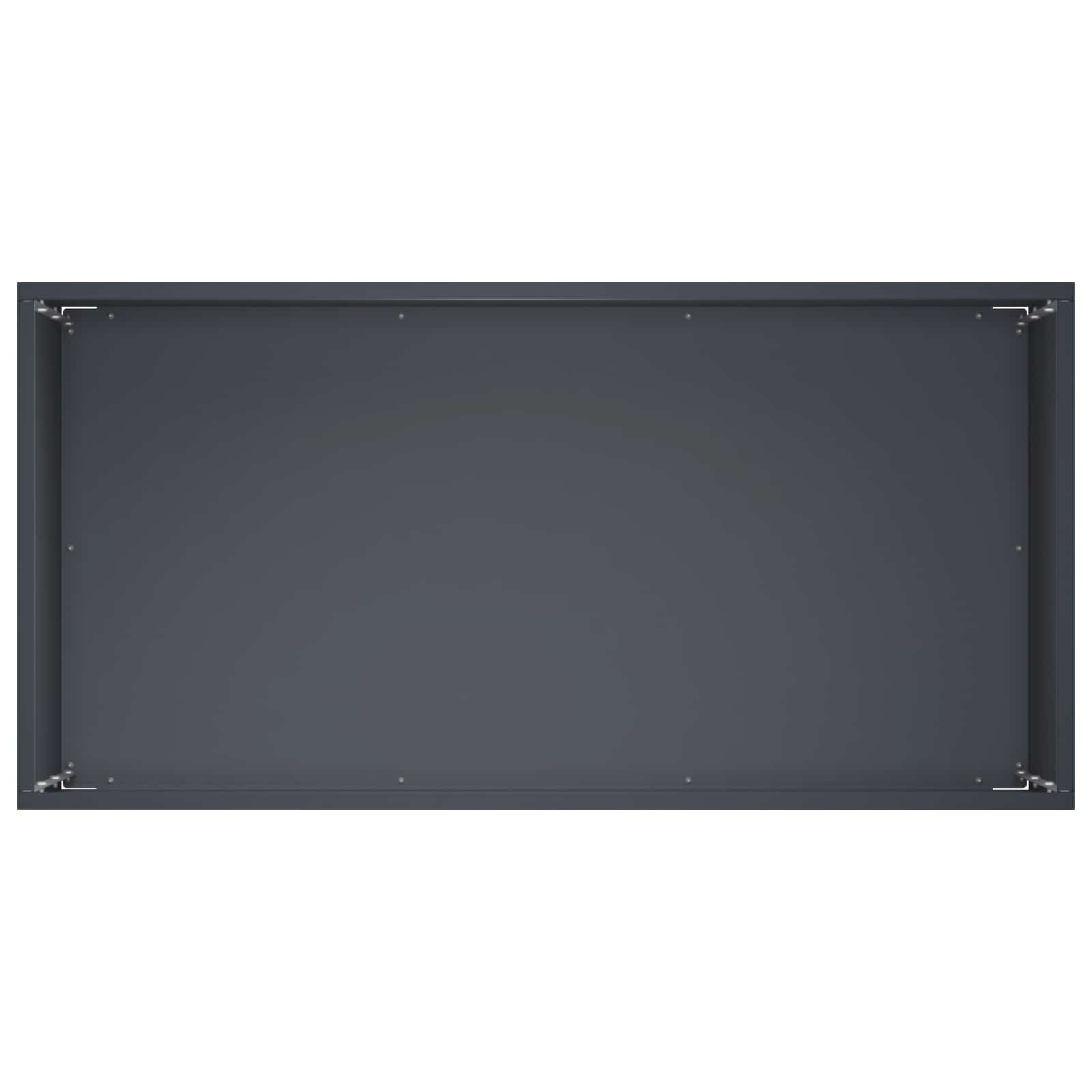 Sodo vazonas Antracito 60 x 30 x 50 cm Šaltai valcuotas plienas Sodo vazonas Antracito 60 x 30 x 50 cm Šaltai valcuotas plienas - Image 5