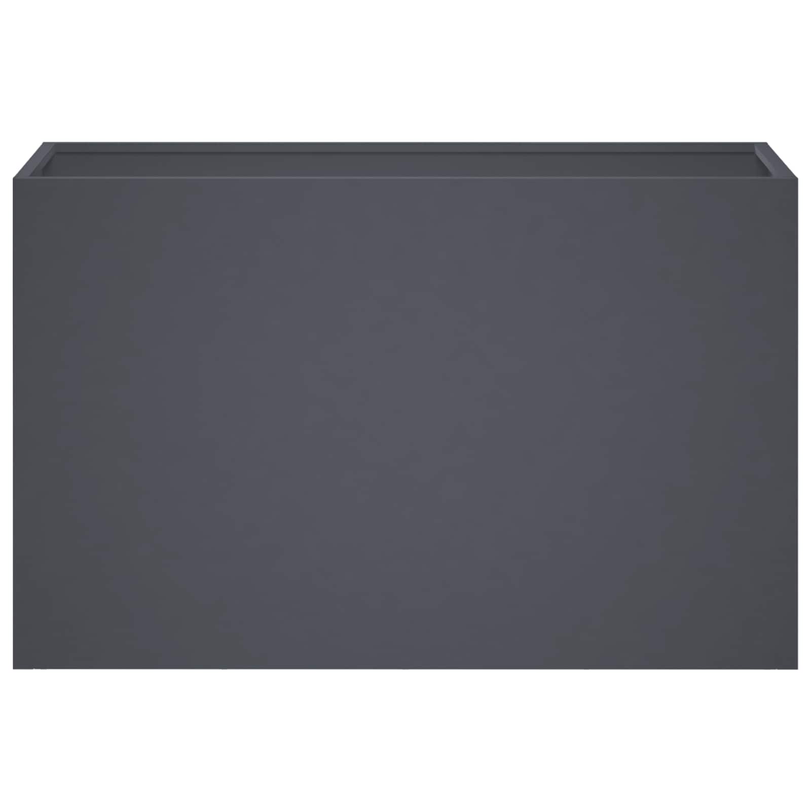 Sodo vazonas Antracito 80 x 30 x 40 cm Šaltai valcuotas plienas Sodo vazonas Antracito 80 x 30 x 40 cm Šaltai valcuotas plienas - Image 4