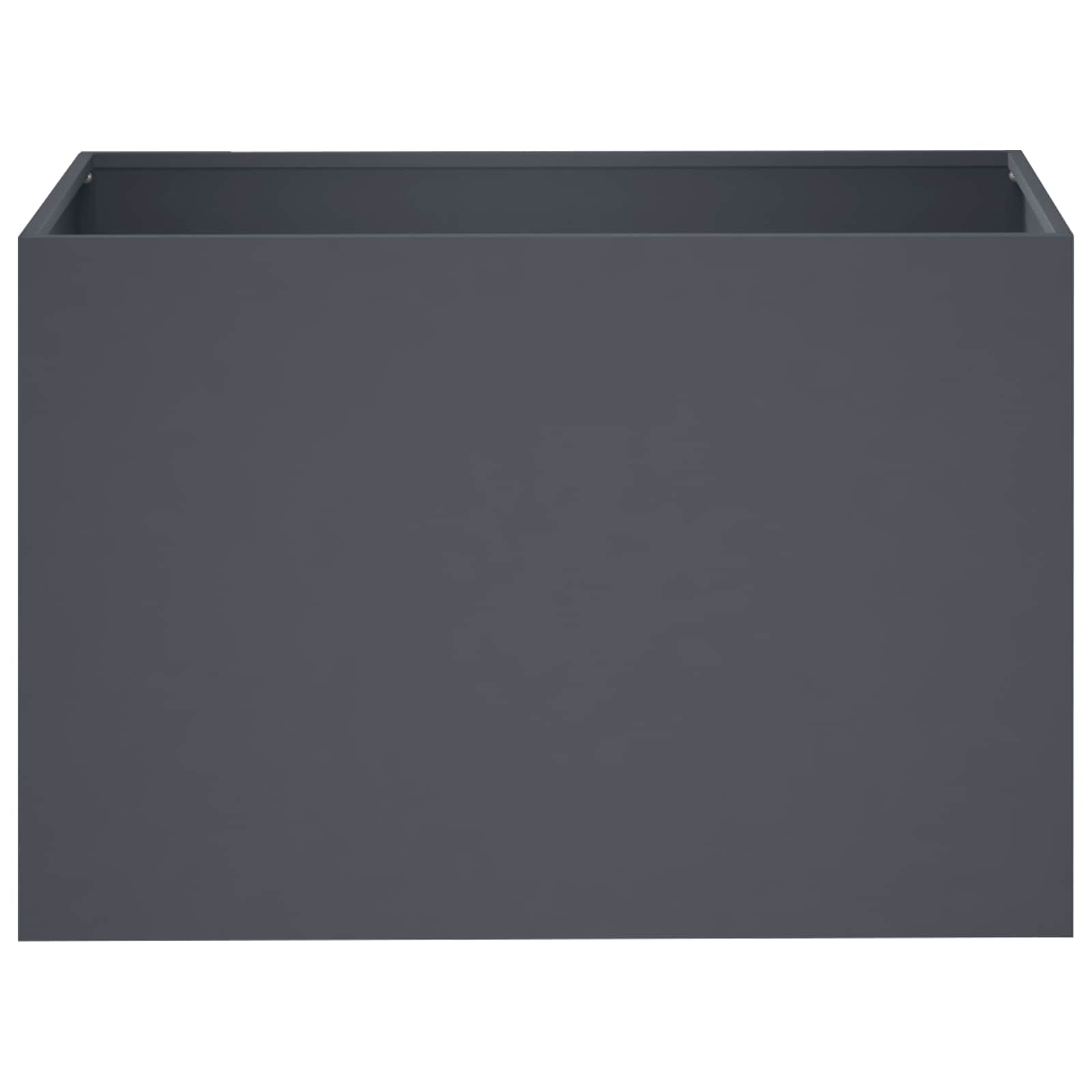 Sodo vazonas Antracito 50 x 40 x 40 cm Šaltai valcuotas plienas Sodo vazonas Antracito 50 x 40 x 40 cm Šaltai valcuotas plienas - Image 4