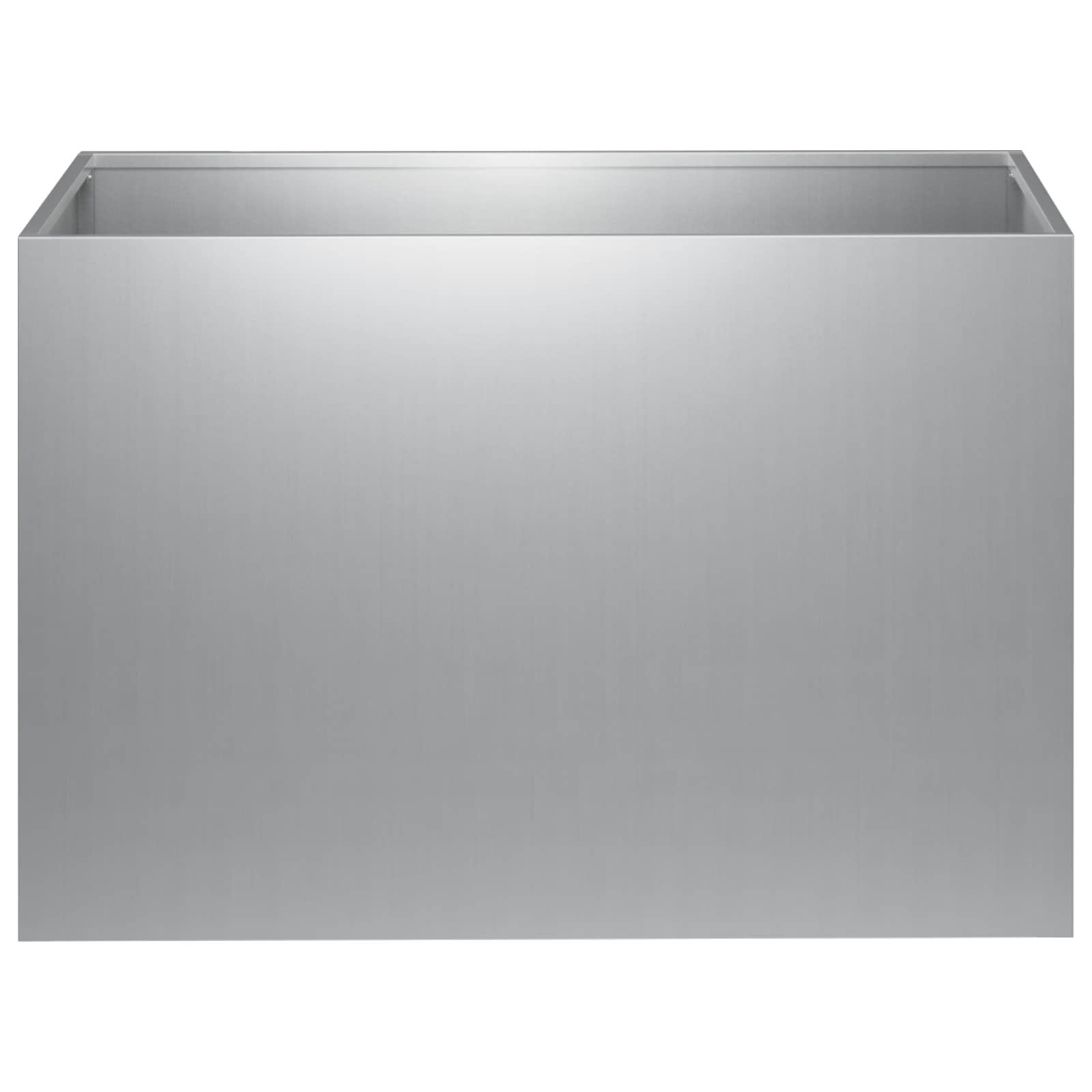 Sodo vazonas Sidabrinė 50 x 40 x 40 cm Galvanizuotas plienas Sodo vazonas Sidabrinė 50 x 40 x 40 cm Galvanizuotas plienas - Image 4