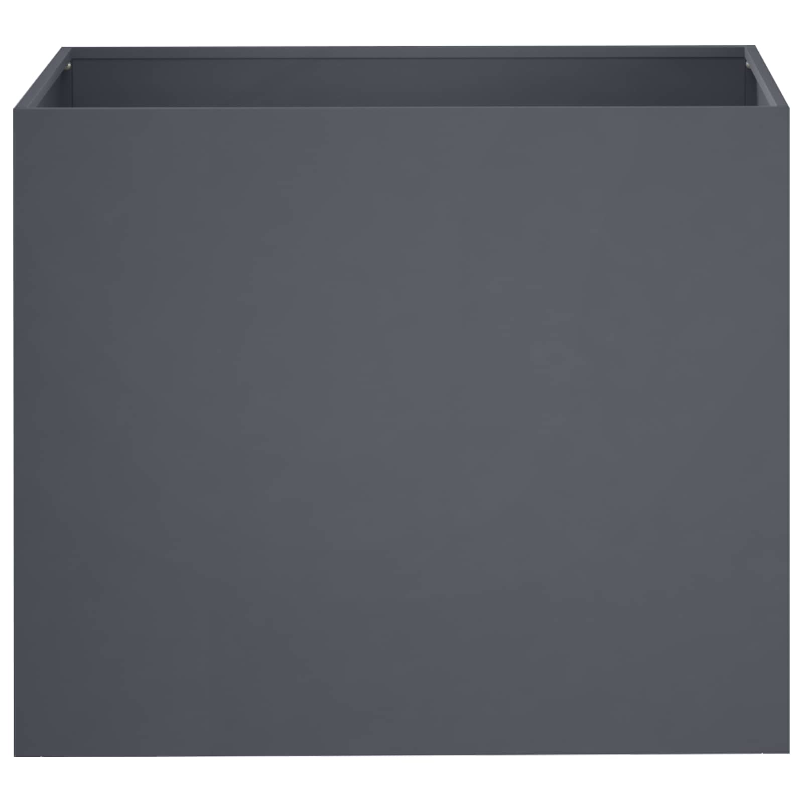 Sodo vazonas Antracito 50 x 40 x 50 cm Šaltai valcuotas plienas Sodo vazonas Antracito 50 x 40 x 50 cm Šaltai valcuotas plienas - Image 4