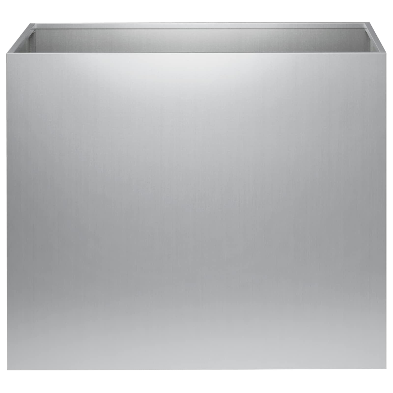 Sodo vazonas Sidabrinė 60 x 40 x 50 cm Galvanizuotas plienas Sodo vazonas Sidabrinė 60 x 40 x 50 cm Galvanizuotas plienas - Image 4