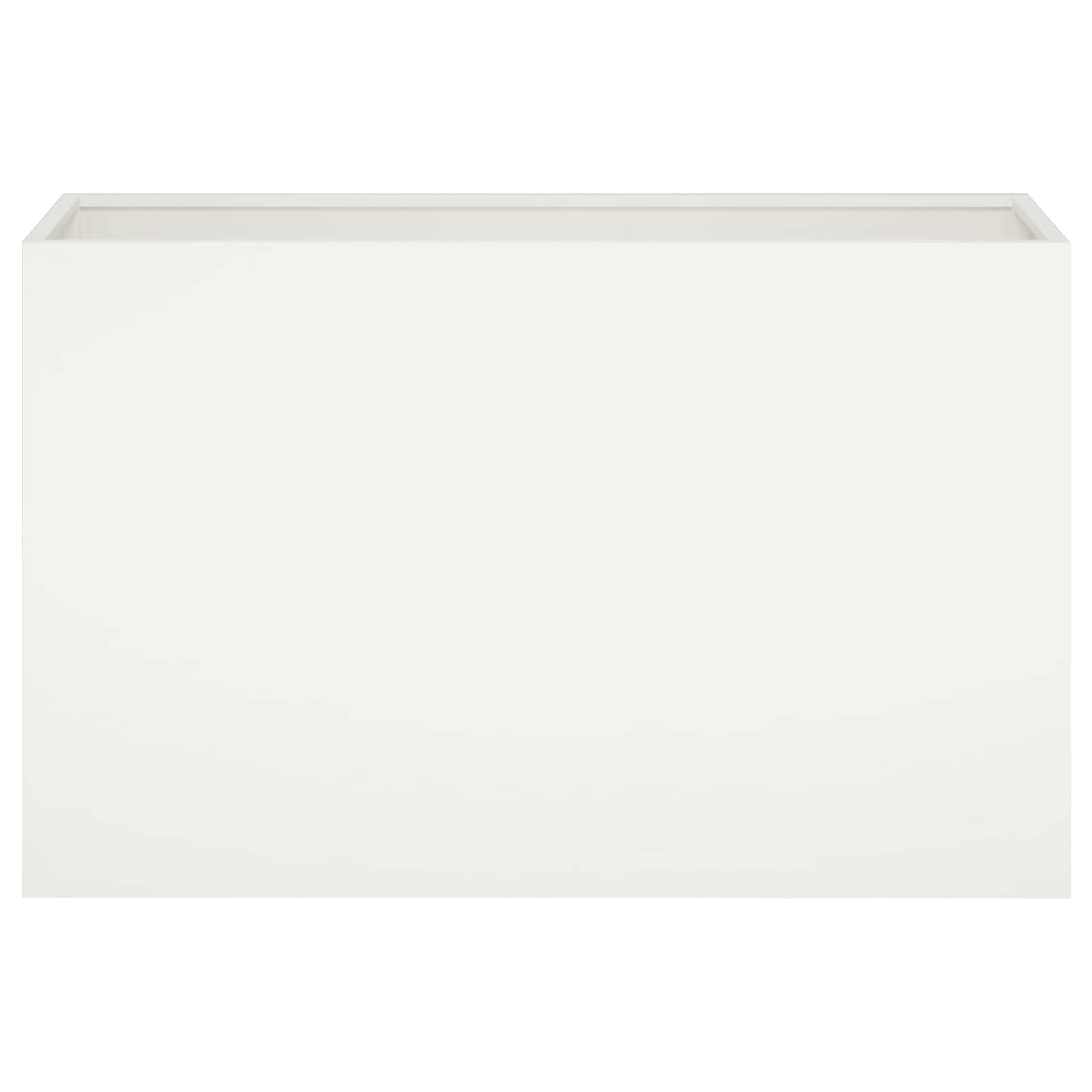 Sodo vazonas Balta 80 x 40 x 50 cm Šaltai valcuotas plienas Sodo vazonas Balta 80 x 40 x 50 cm Šaltai valcuotas plienas - Image 4