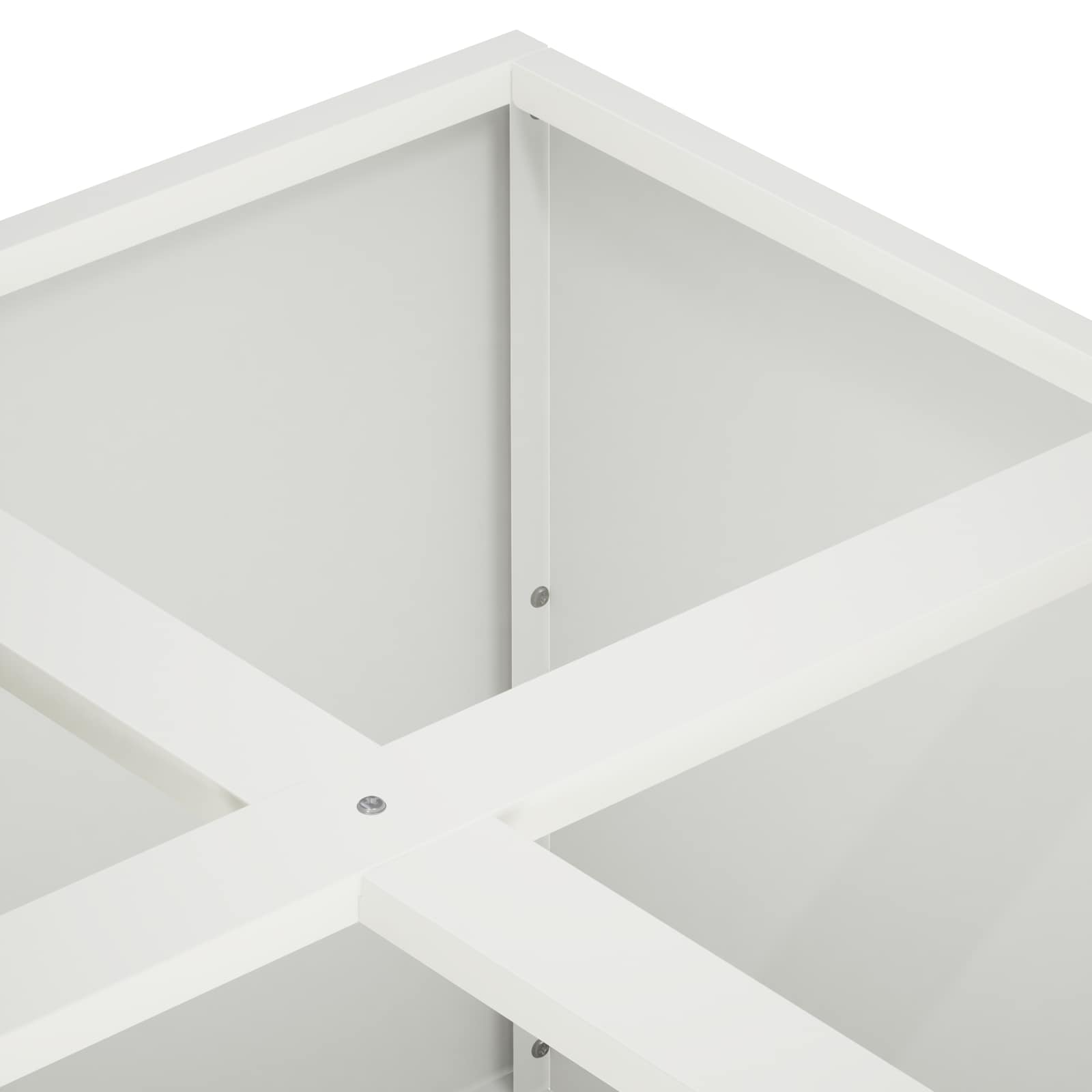 Sodo vazonas Balta 100 x 100 x 20 cm Šaltai valcuotas plienas Sodo vazonas Balta 100 x 100 x 20 cm Šaltai valcuotas plienas - Image 6