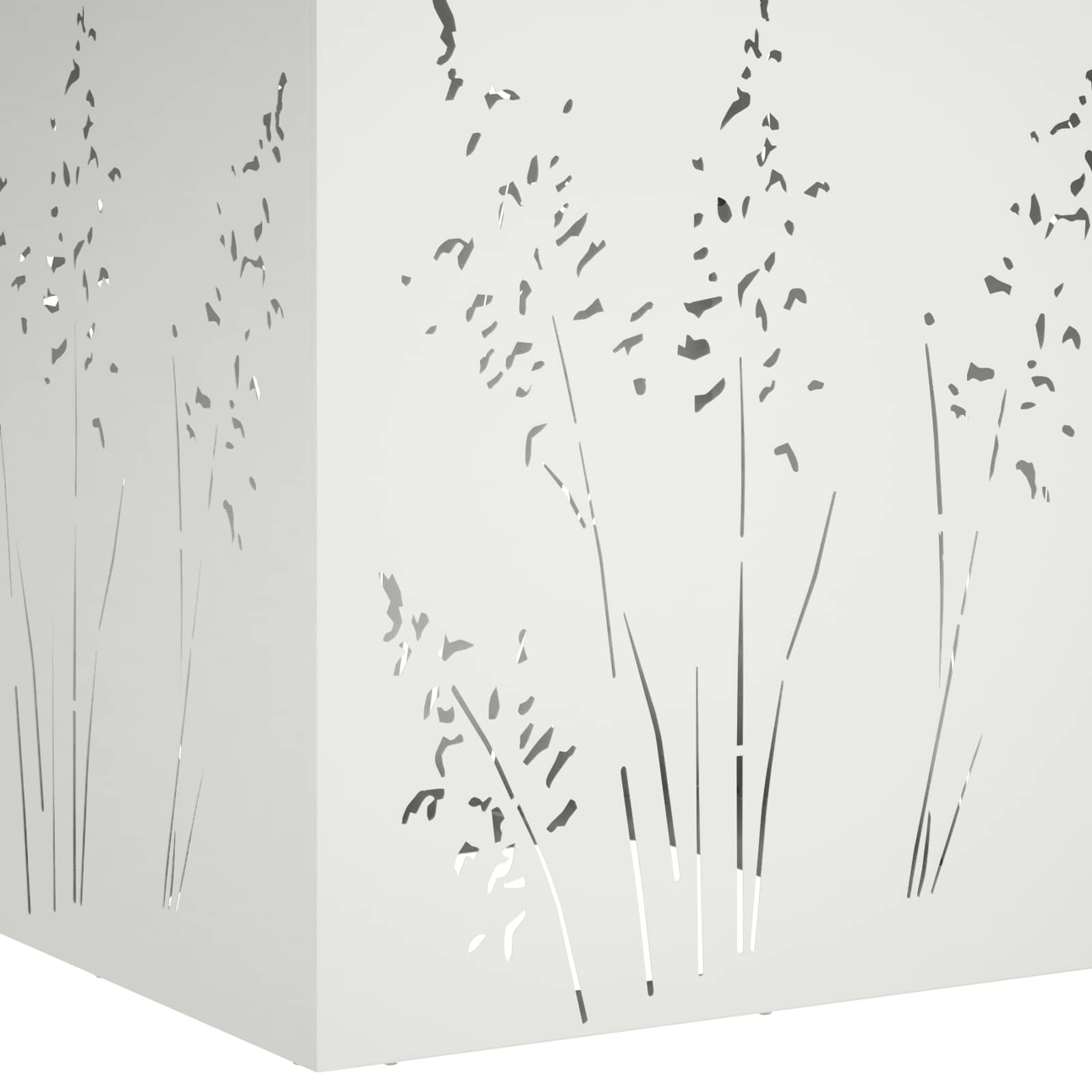 Sodo vazonas Balta 50 x 50 x 75 cm Šaltai valcuotas plienas Sodo vazonas Balta 50 x 50 x 75 cm Šaltai valcuotas plienas - Image 8
