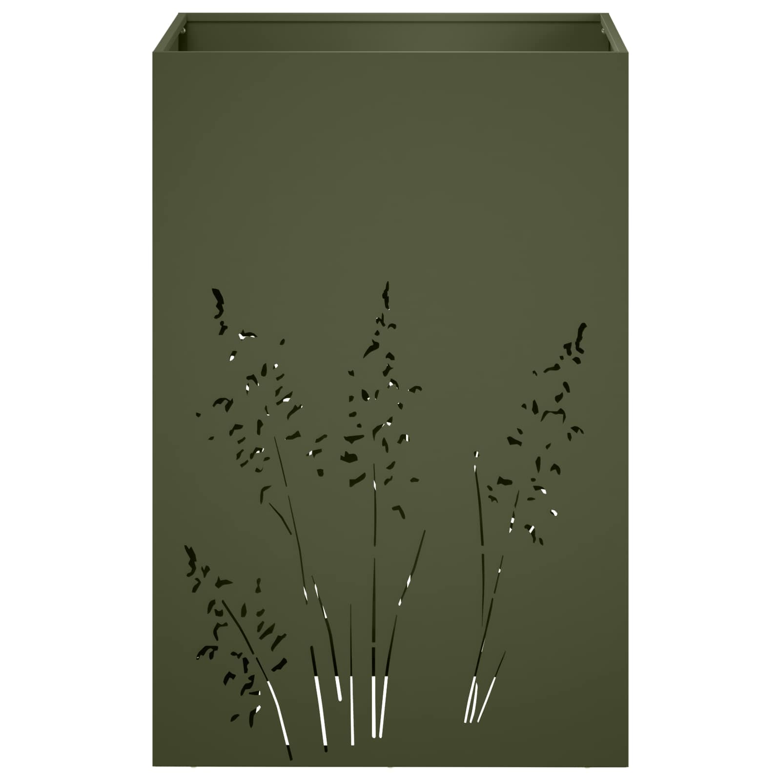 Sodo vazonas 2 vnt. Alyvuogių žalia 50 x 50 x 75 cm Sodo vazonas 2 vnt. Alyvuogių žalia 50 x 50 x 75 cm - Image 6