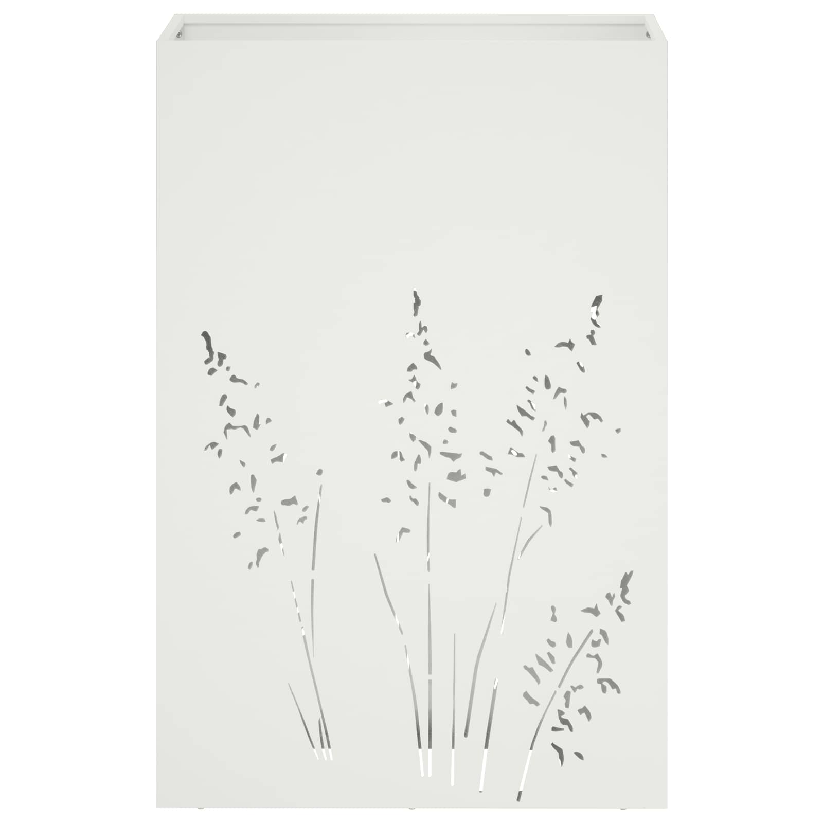 Sodo vazonas Balta 50 x 30 x 75 cm Šaltai valcuotas plienas Sodo vazonas Balta 50 x 30 x 75 cm Šaltai valcuotas plienas - Image 5