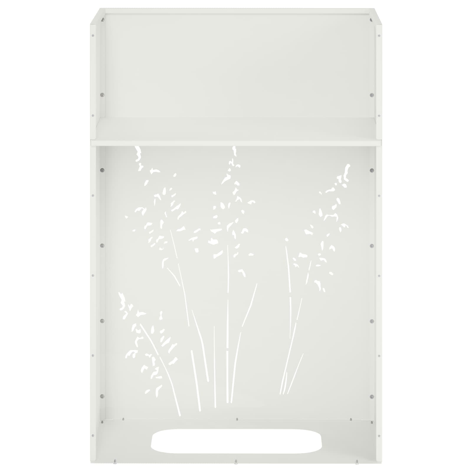 Sodo vazonas Balta 50 x 30 x 75 cm Šaltai valcuotas plienas Sodo vazonas Balta 50 x 30 x 75 cm Šaltai valcuotas plienas - Image 9