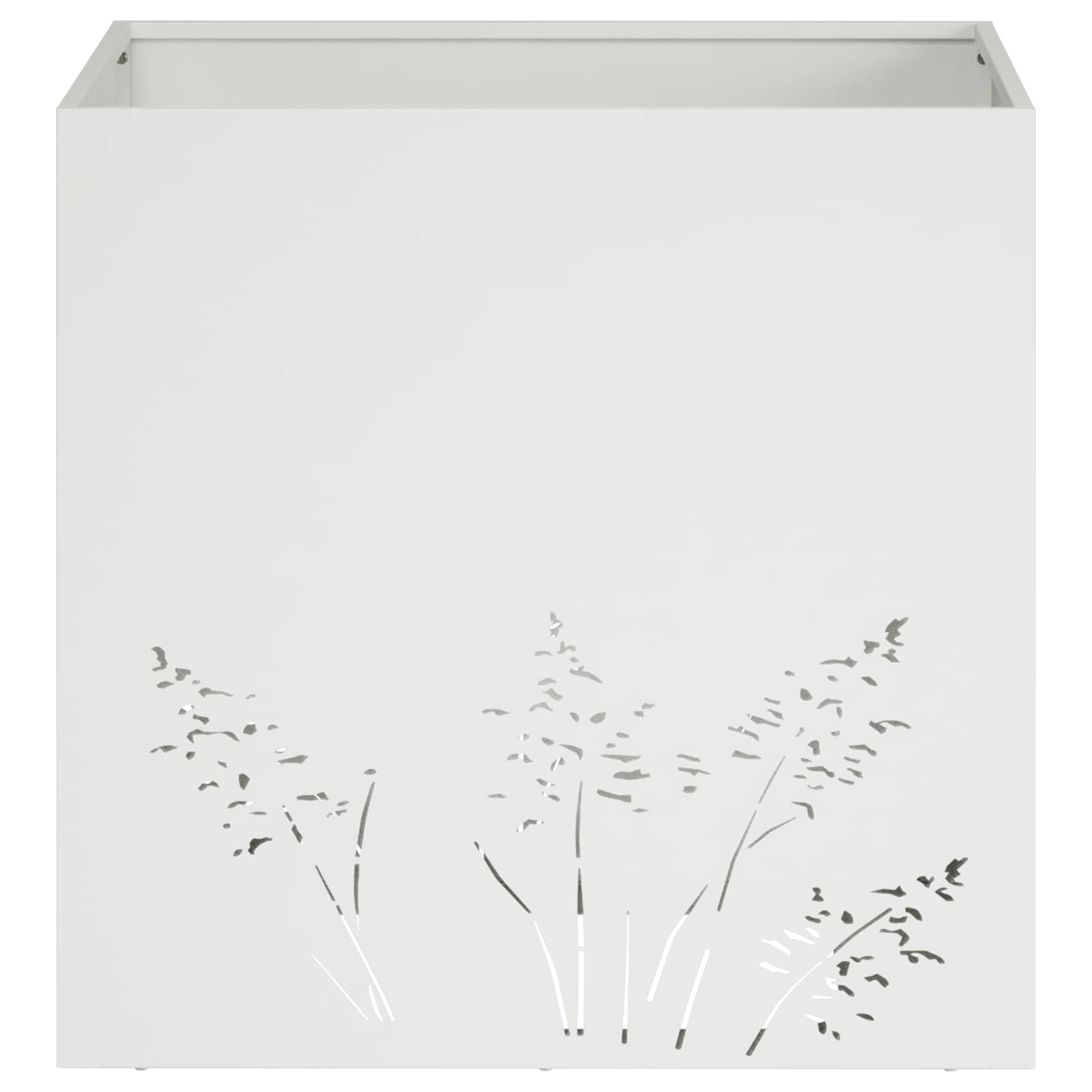 Sodo vazonas 2 vnt. Balta 50 x 50 x 49 cm Sodo vazonas 2 vnt. Balta 50 x 50 x 49 cm - Image 6
