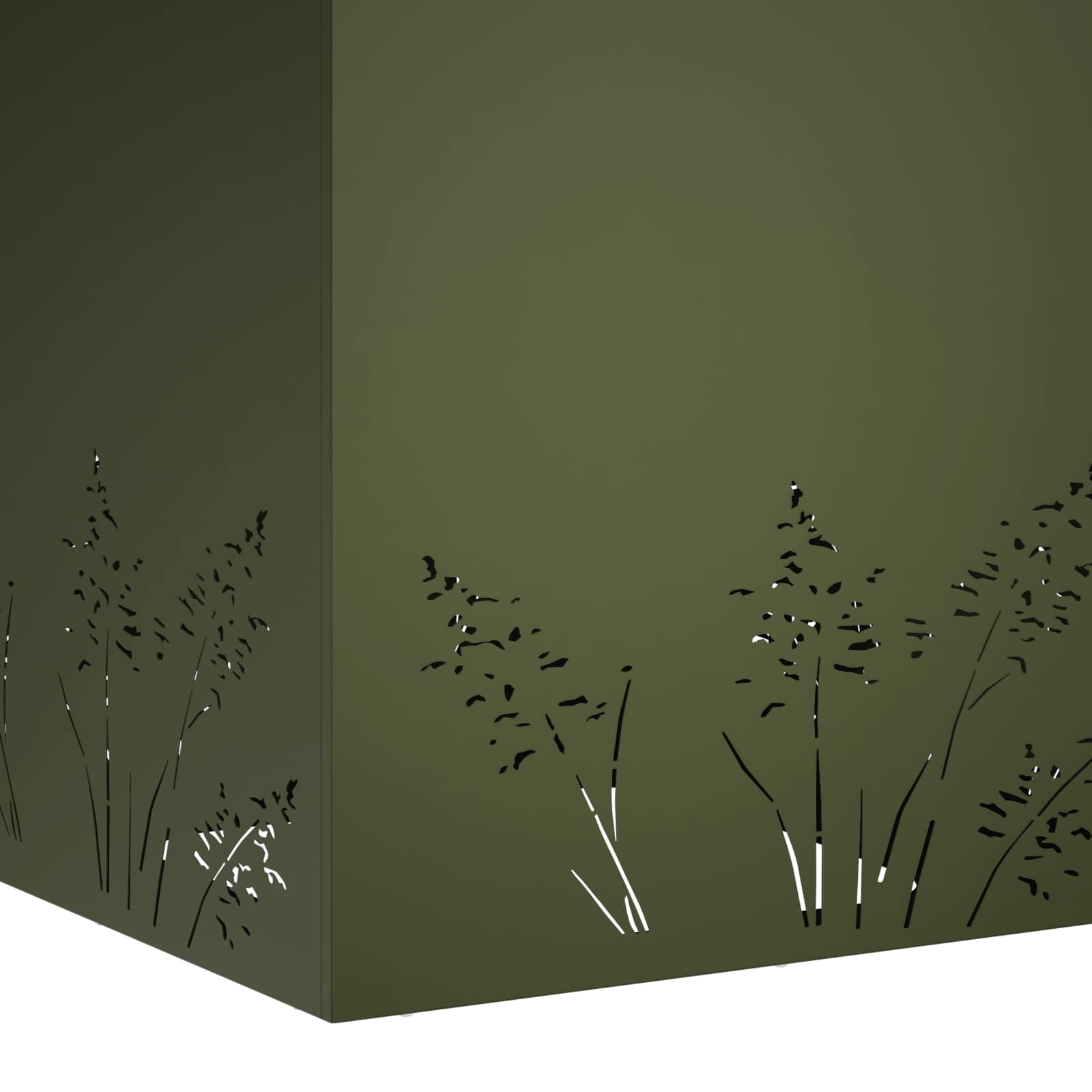 Sodo vazonas 2 vnt. Alyvuogių žalia 50 x 50 x 49 cm Sodo vazonas 2 vnt. Alyvuogių žalia 50 x 50 x 49 cm - Image 9