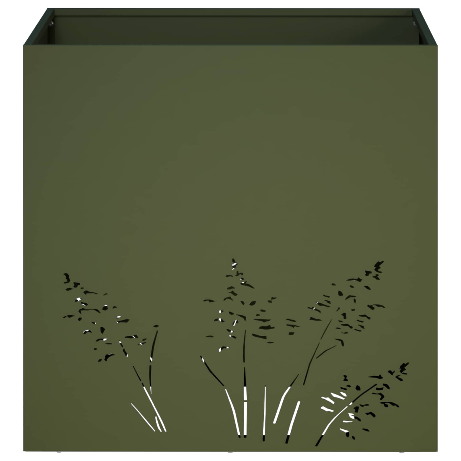 Sodo vazonas 2 vnt. Alyvuogių žalia 50 x 50 x 49 cm Sodo vazonas 2 vnt. Alyvuogių žalia 50 x 50 x 49 cm - Image 6