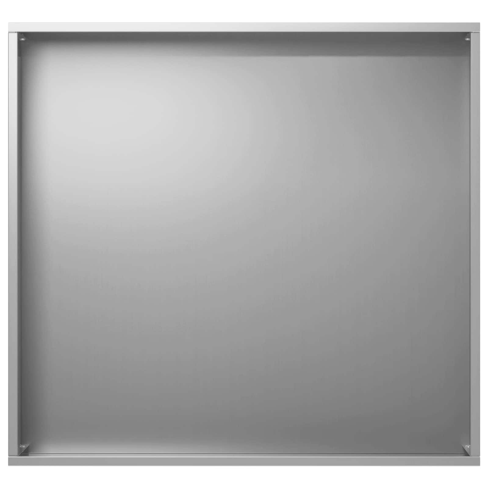 Sodo vazonas Sidabrinė 50 x 50 x 49 cm Galvanizuotas plienas Sodo vazonas Sidabrinė 50 x 50 x 49 cm Galvanizuotas plienas - Image 6