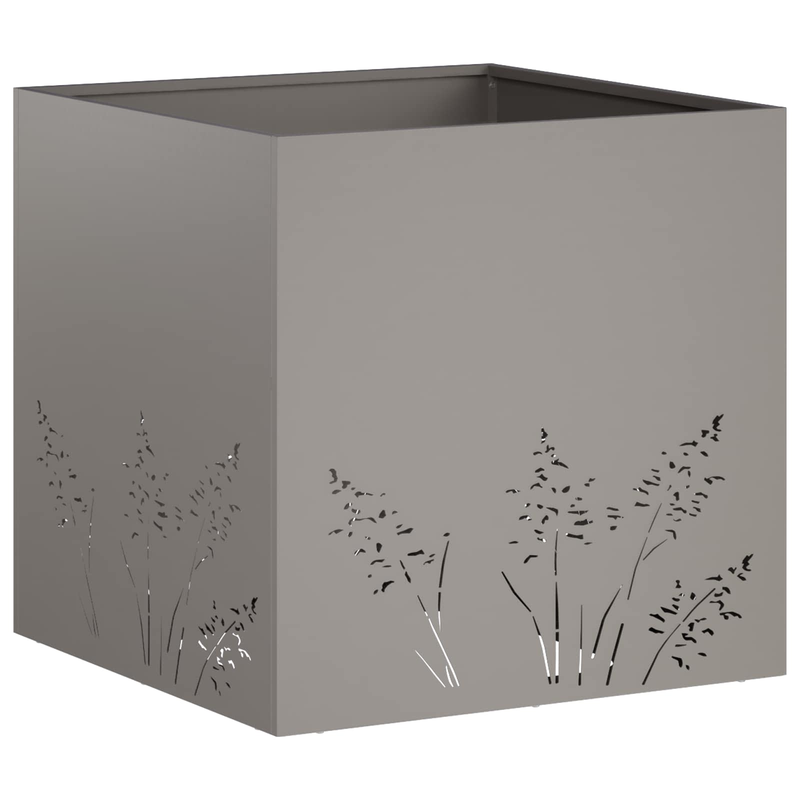 Sodo vazonas 2 vnt. Rūdijanti 50 x 50 x 49 cm Sodo vazonas 2 vnt. Rūdijanti 50 x 50 x 49 cm - Image 6