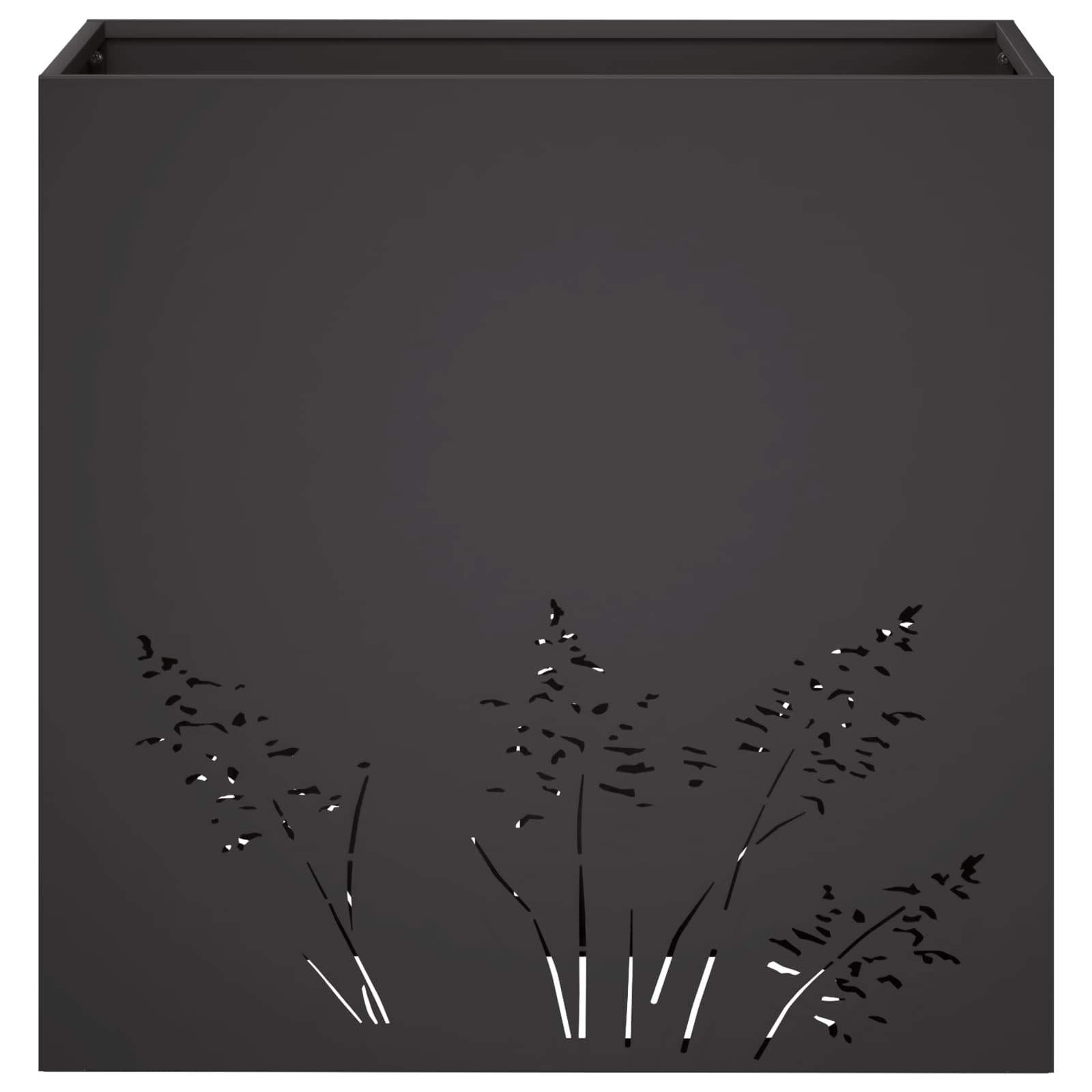 Sodo vazonas 2 vnt. Juoda 50 x 30 x 49 cm Sodo vazonas 2 vnt. Juoda 50 x 30 x 49 cm - Image 6