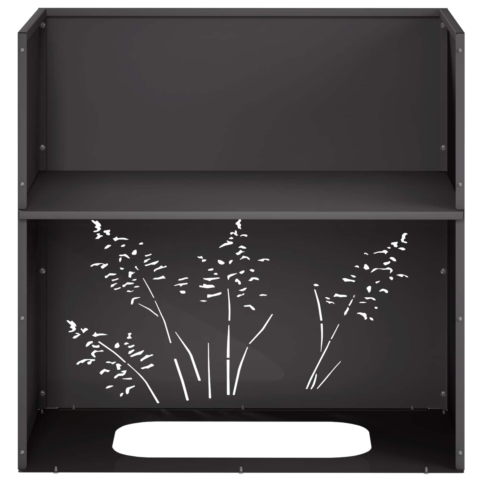 Sodo vazonas 2 vnt. Juoda 50 x 30 x 49 cm Sodo vazonas 2 vnt. Juoda 50 x 30 x 49 cm - Image 10