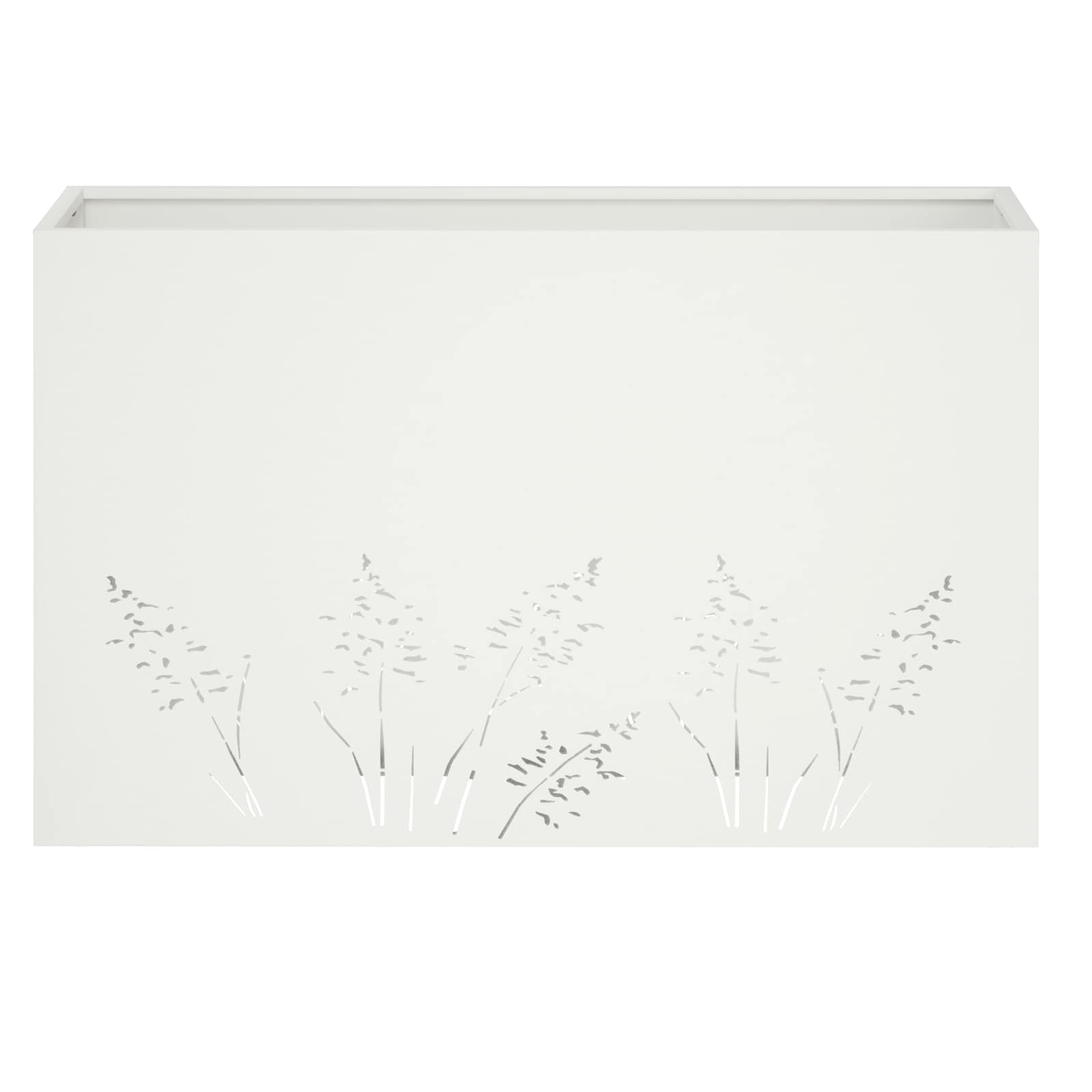 Sodo vazonas 2 vnt. Balta 80 x 20 x 49 cm Sodo vazonas 2 vnt. Balta 80 x 20 x 49 cm - Image 6