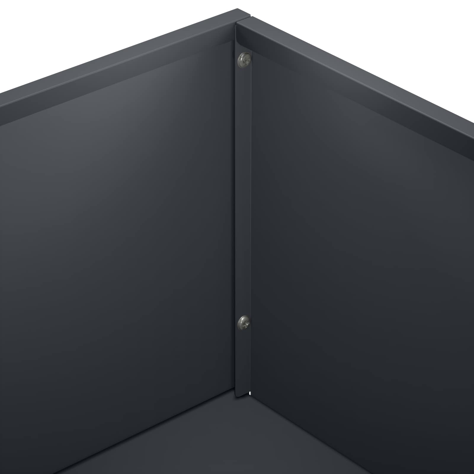 Sodo vazonas Antracito 80 x 30 x 49 cm Šaltai valcuotas plienas Sodo vazonas Antracito 80 x 30 x 49 cm Šaltai valcuotas plienas - Image 7