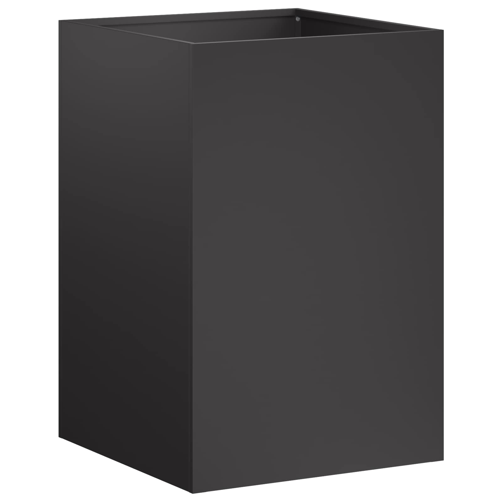 Sodo vazonas Juoda 40 x 40 x 60 cm Šaltai valcuotas plienas Sodo vazonas Juoda 40 x 40 x 60 cm Šaltai valcuotas plienas - Image 3