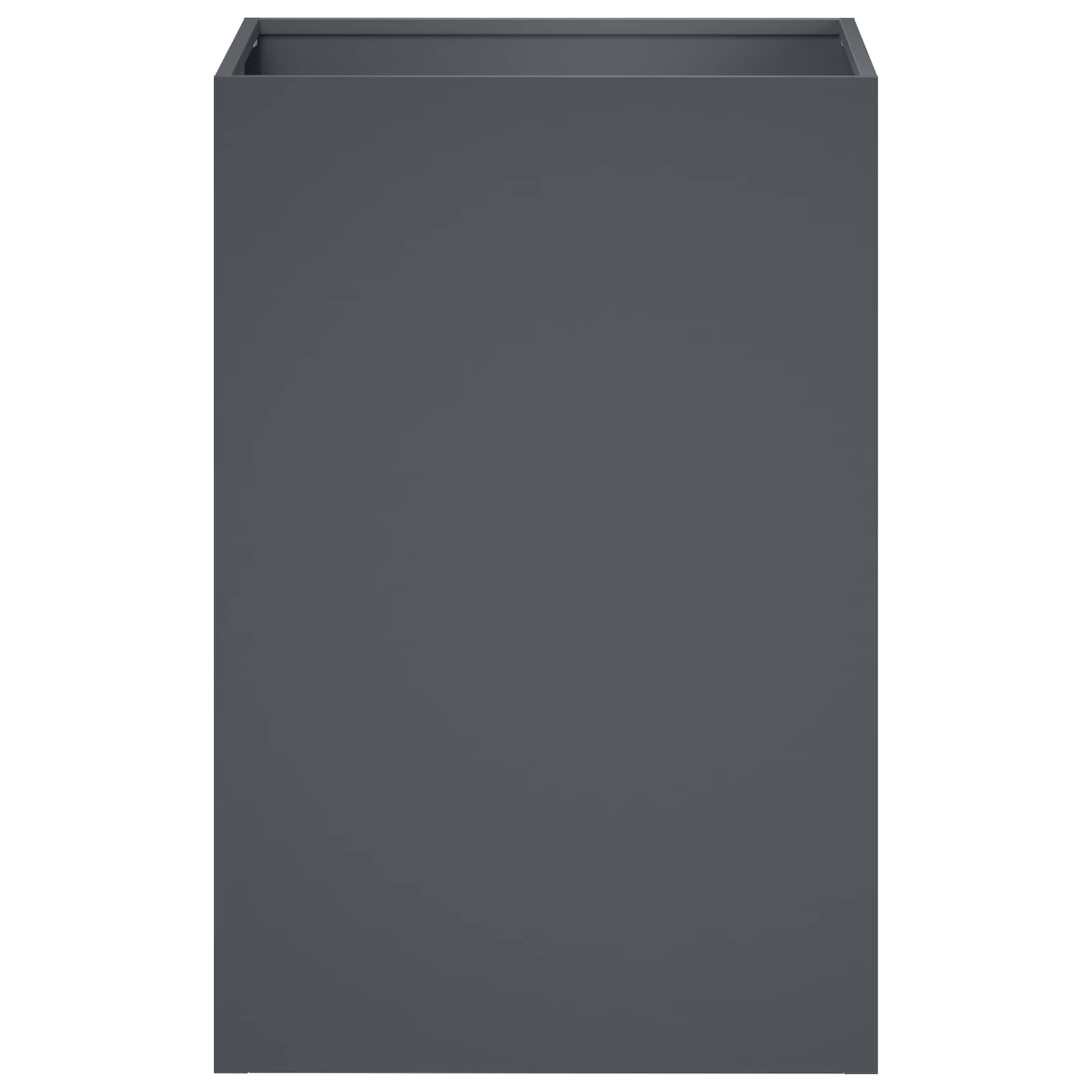 Sodo vazonas Antracito 40 x 40 x 60 cm Šaltai valcuotas plienas Sodo vazonas Antracito 40 x 40 x 60 cm Šaltai valcuotas plienas - Image 4