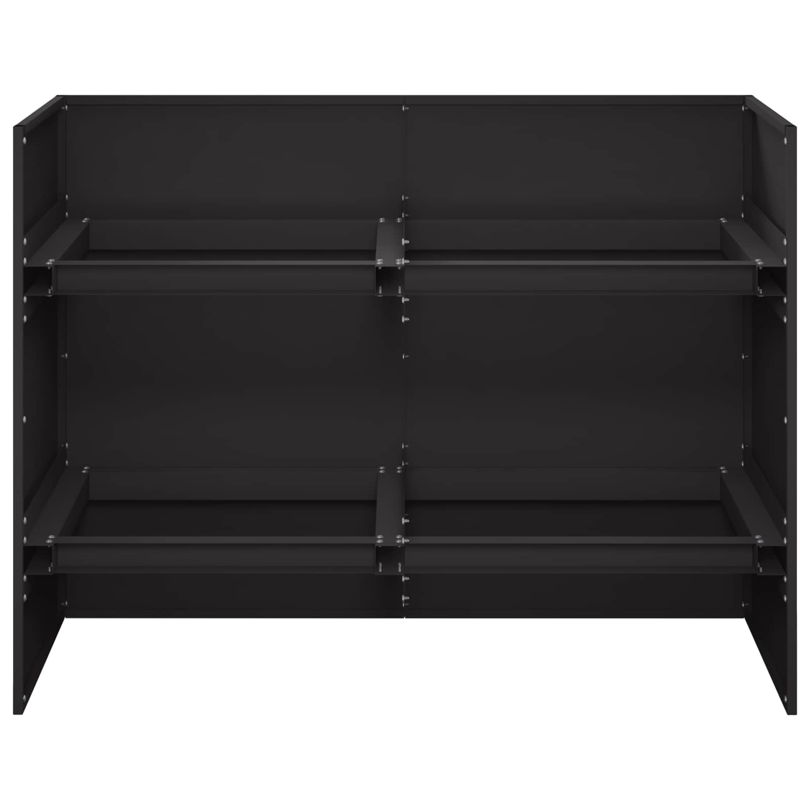 Sodo vazonas Juoda 80 x 40 x 60 cm Šaltai valcuotas plienas Sodo vazonas Juoda 80 x 40 x 60 cm Šaltai valcuotas plienas - Image 7