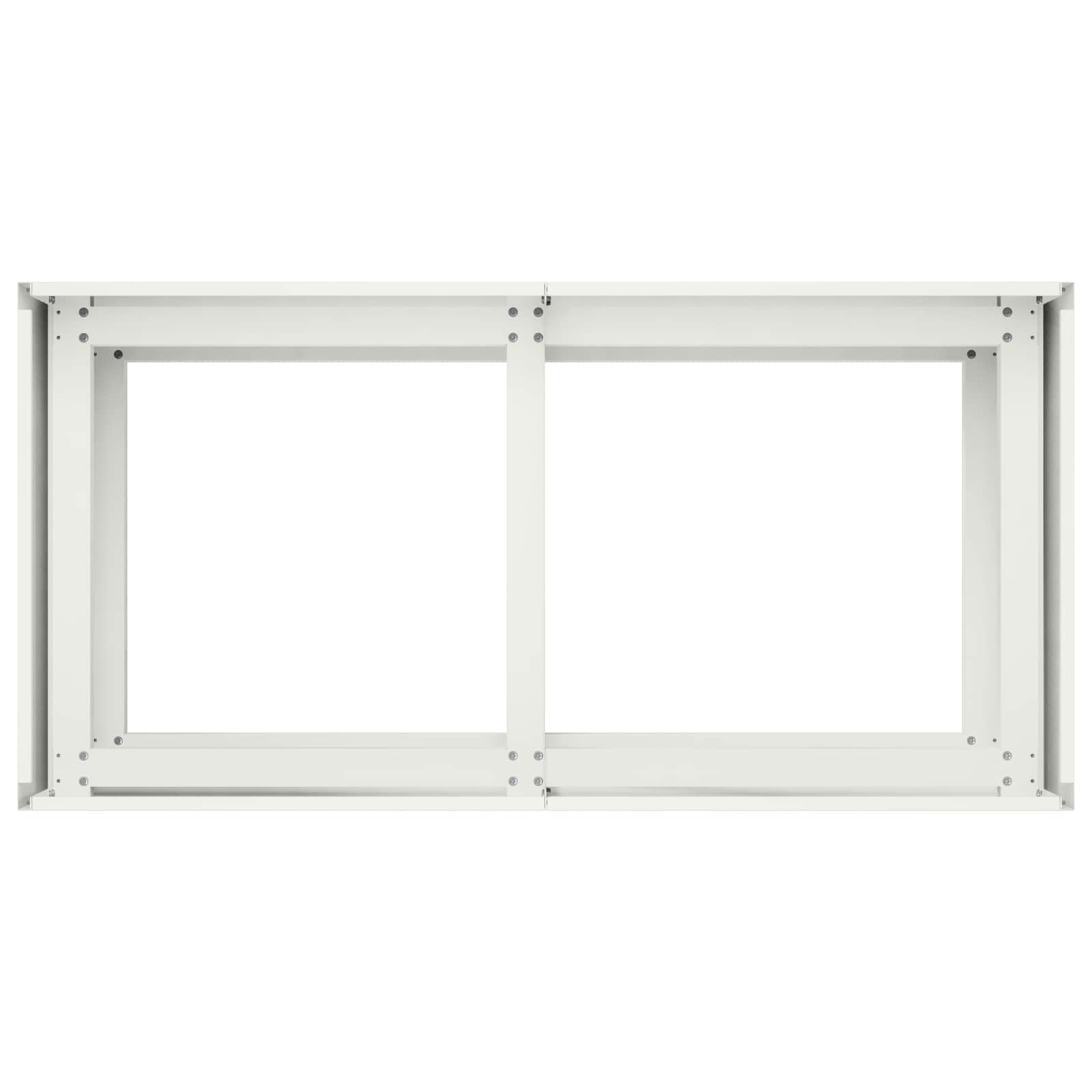 Sodo vazonas Balta 80 x 40 x 60 cm Šaltai valcuotas plienas Sodo vazonas Balta 80 x 40 x 60 cm Šaltai valcuotas plienas - Image 5
