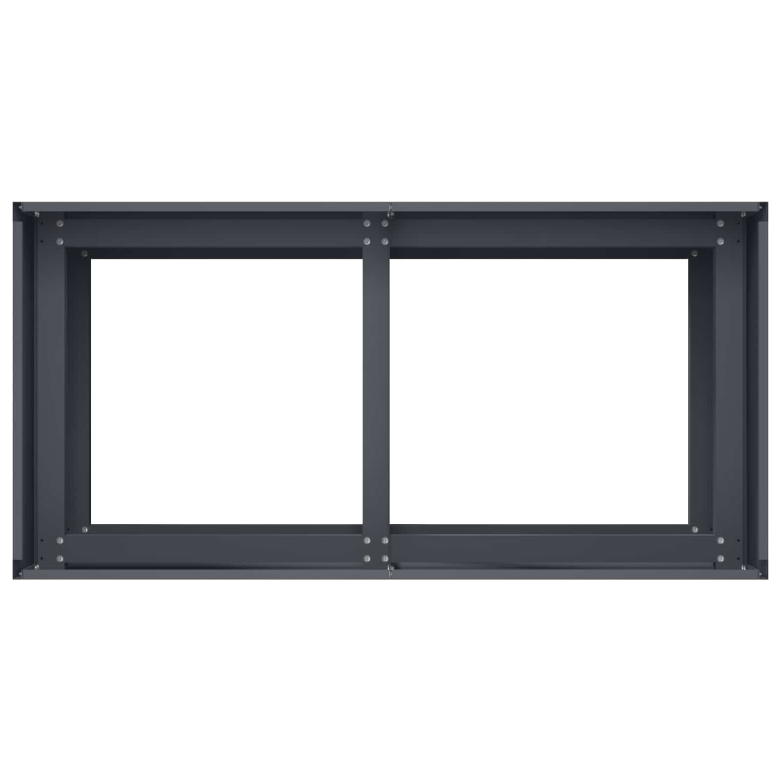 Sodo vazonas Antracito 80 x 40 x 60 cm Šaltai valcuotas plienas Sodo vazonas Antracito 80 x 40 x 60 cm Šaltai valcuotas plienas - Image 5