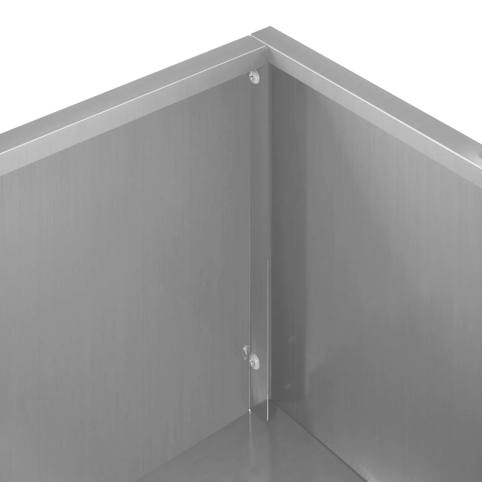 Sodo vazonas Sidabrinė 80 x 40 x 60 cm Galvanizuotas plienas Sodo vazonas Sidabrinė 80 x 40 x 60 cm Galvanizuotas plienas - Image 6