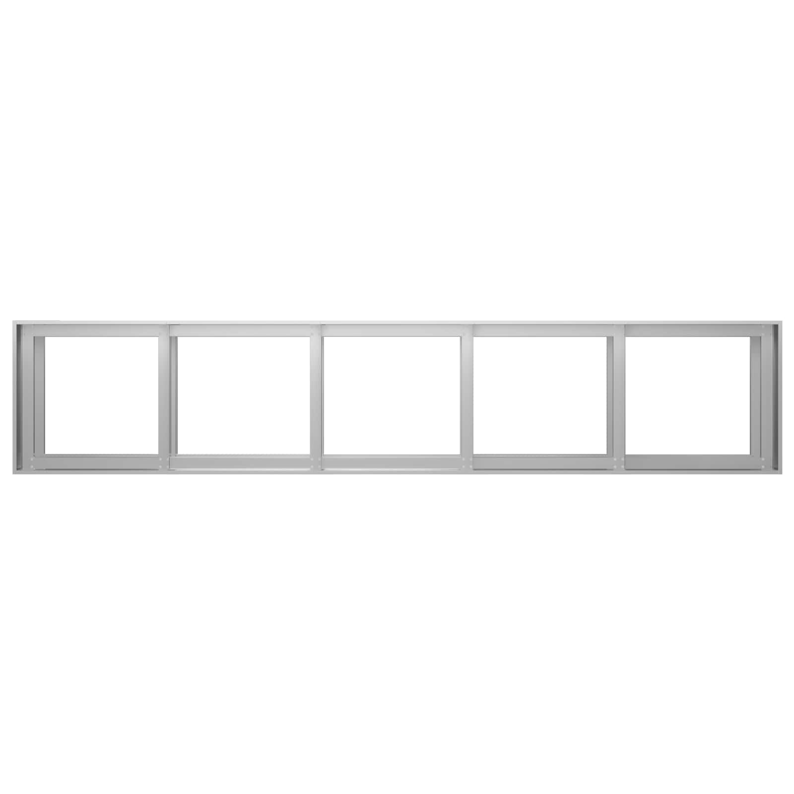 Sodo vazonas Sidabrinė 200 x 40 x 60 cm Galvanizuotas plienas Sodo vazonas Sidabrinė 200 x 40 x 60 cm Galvanizuotas plienas - Image 5