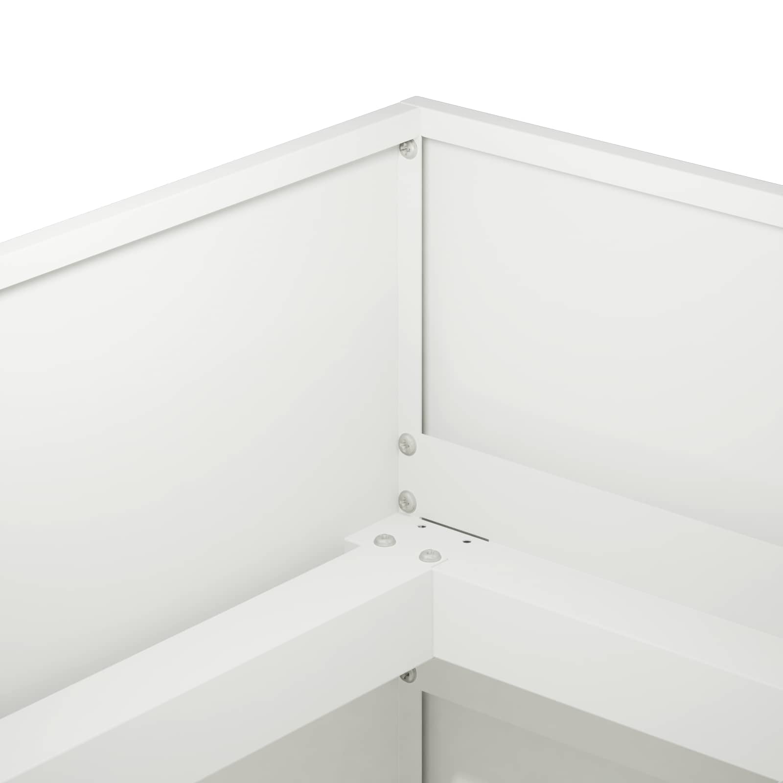 Sodo vazonas Balta 280 x 40 x 60 cm Šaltai valcuotas plienas Sodo vazonas Balta 280 x 40 x 60 cm Šaltai valcuotas plienas - Image 6