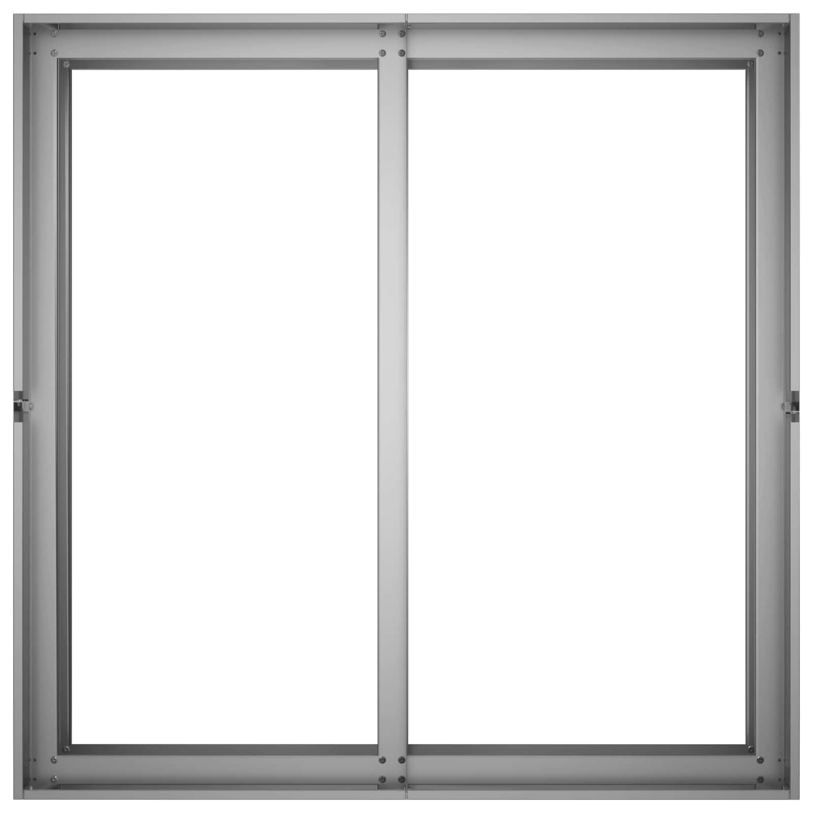 Sodo vazonas Sidabrinė 80 x 80 x 60 cm Galvanizuotas plienas Sodo vazonas Sidabrinė 80 x 80 x 60 cm Galvanizuotas plienas - Image 5