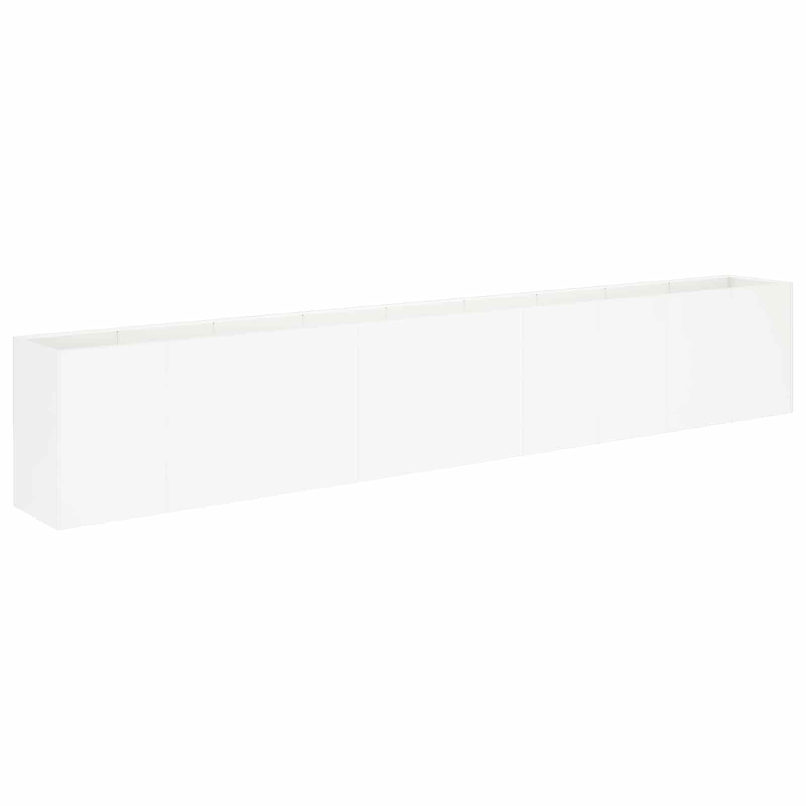 Sodo vazonas Balta 360 x 40 x 60 cm Šaltai valcuotas plienas Sodo vazonas Balta 360 x 40 x 60 cm Šaltai valcuotas plienas - Image 3