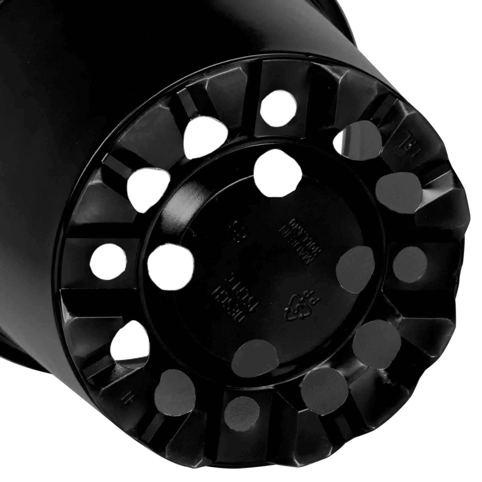 Apvalus gėlių vazonas 200 vnt. Juoda Ø 15 x 13 cm Plastmasė Apvalus gėlių vazonas 200 vnt. Juoda Ø 15 x 13 cm Plastmasė - Image 9