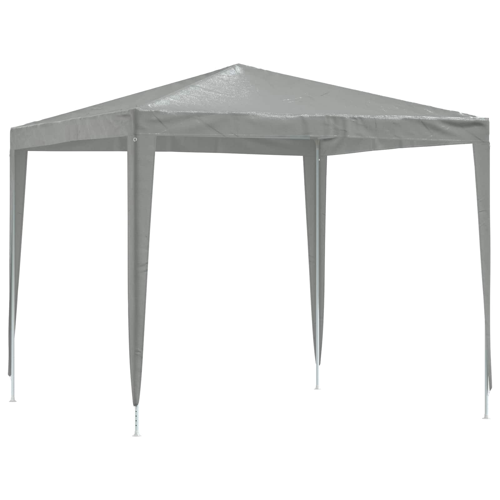 Šventės palapinė 250 x 250 x 240 cm Šviesiai pilka Šventės palapinė 250 x 250 x 240 cm Šviesiai pilka - Image 3