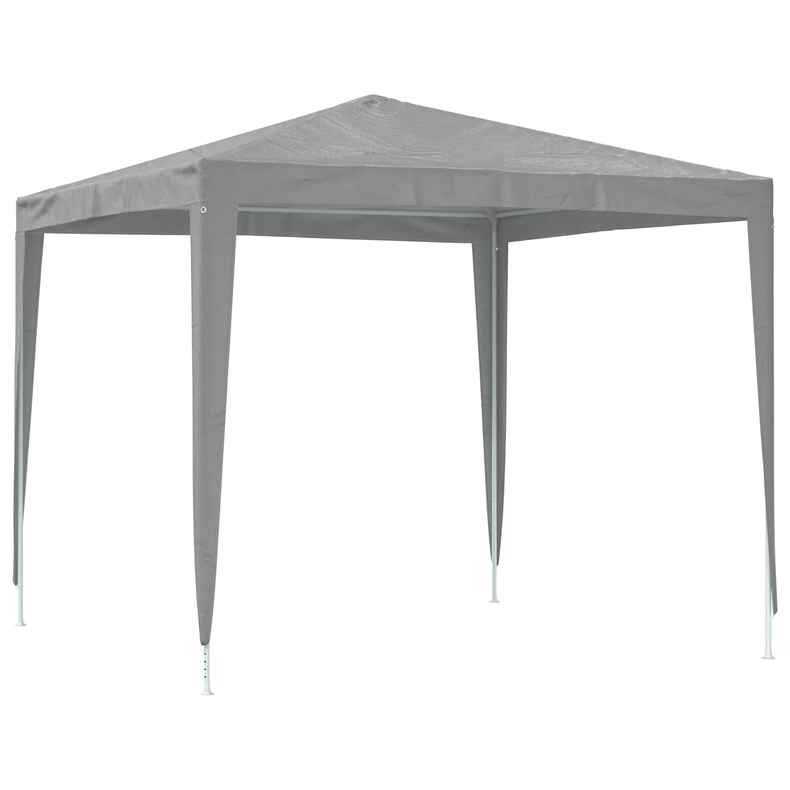 Šventės palapinė 250 x 250 x 240 cm Šviesiai pilka Šventės palapinė 250 x 250 x 240 cm Šviesiai pilka - Image 6