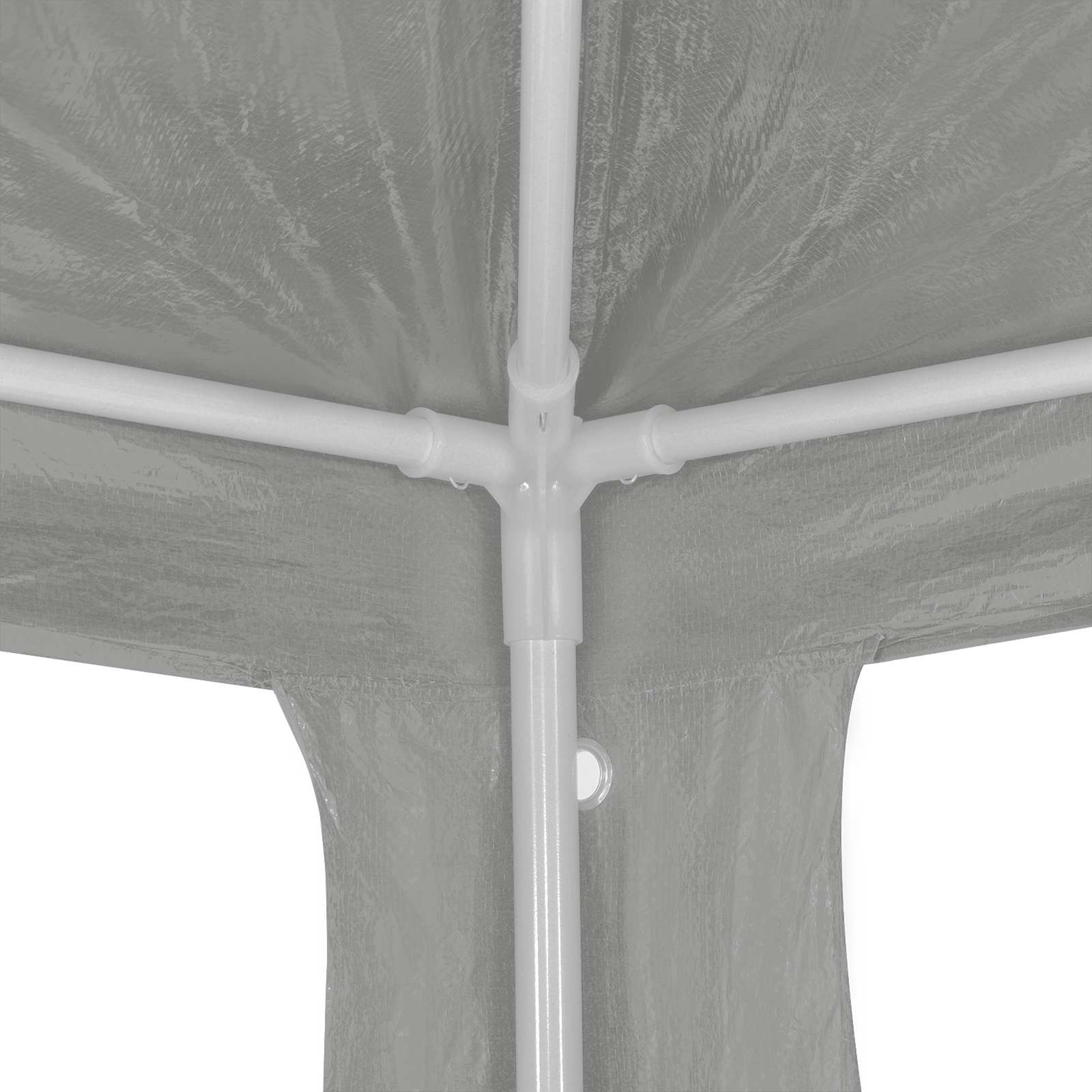 Šventės palapinė Šviesiai pilka 900 x 300 x 255 cm Šventės palapinė Šviesiai pilka 900 x 300 x 255 cm - Image 6