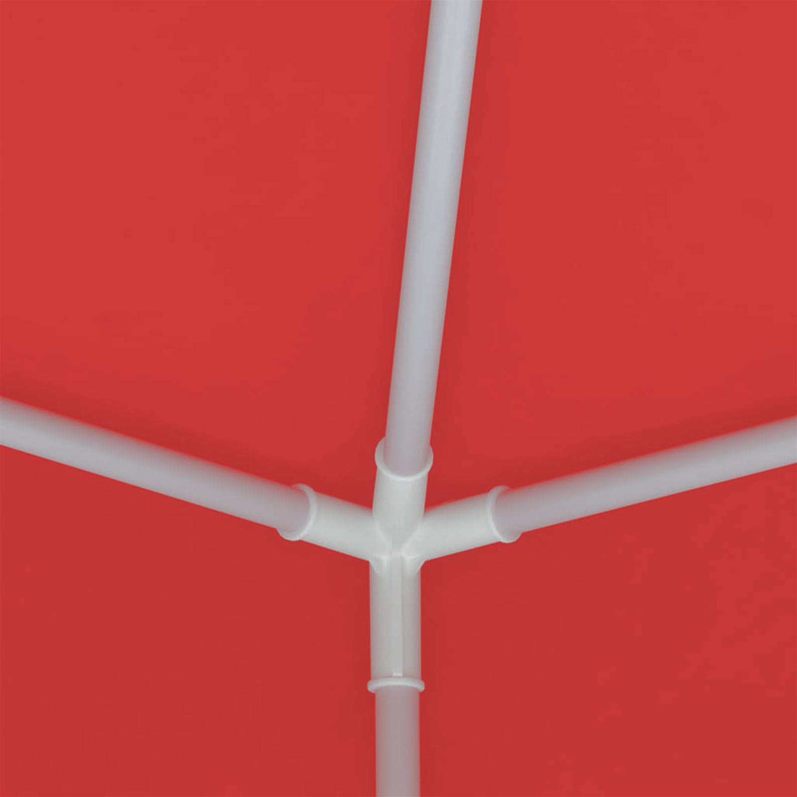 Šventės palapinė 200 x 200 x 240 cm Raudona PE ir plienas Šventės palapinė 200 x 200 x 240 cm Raudona PE ir plienas - Image 10