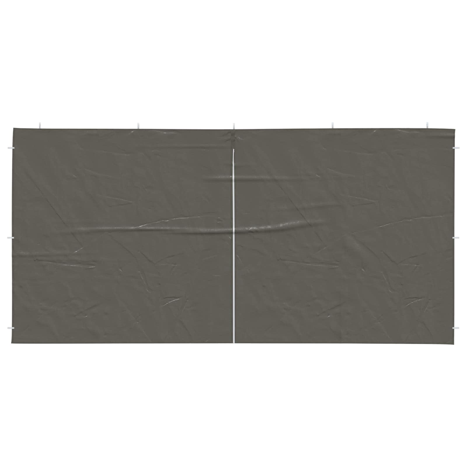 Šventinės palapinės šoninė siena 2 vnt. 400 x 195 cm Antracito Šventinės palapinės šoninė siena 2 vnt. 400 x 195 cm Antracito - Image 4