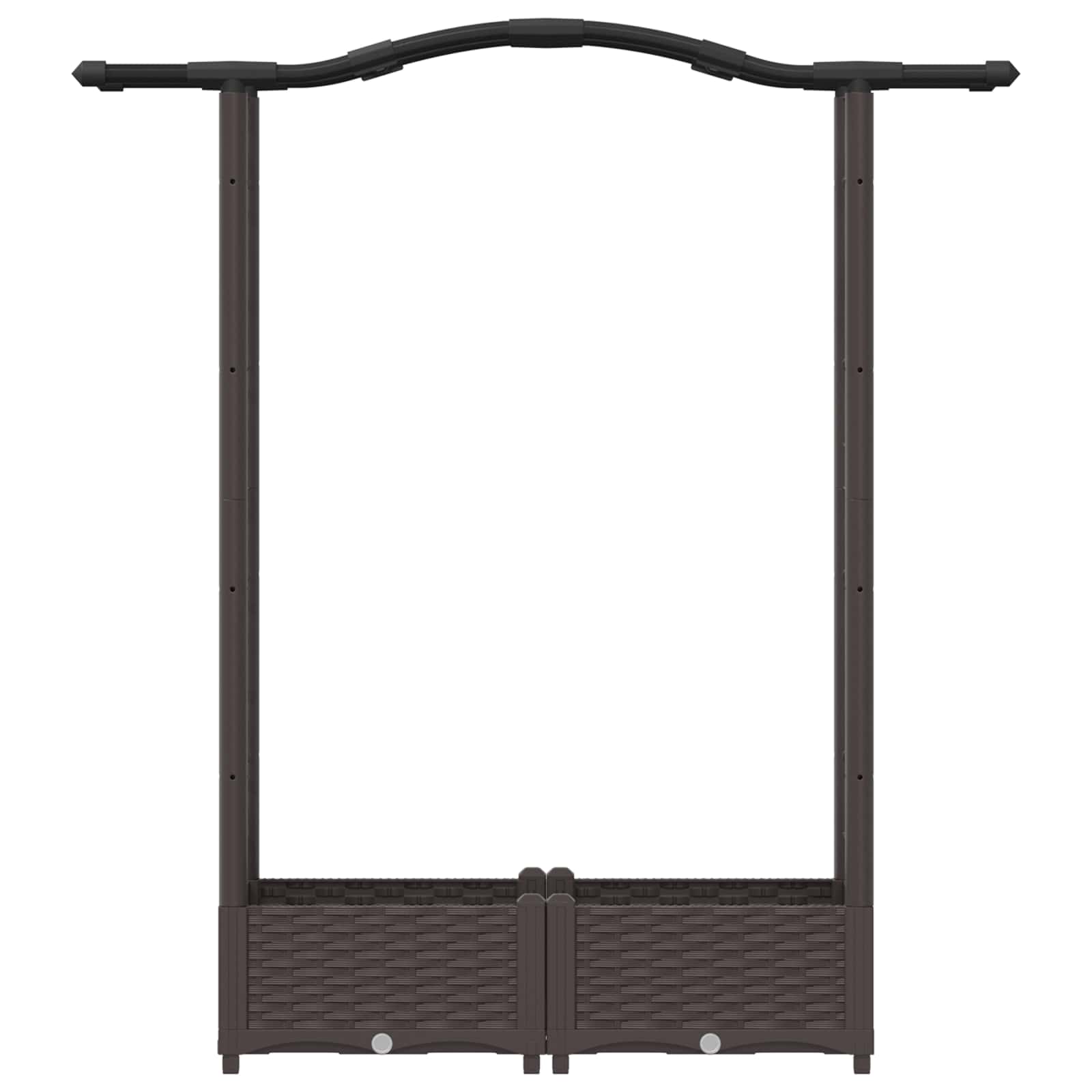 Pakeltas lovas su trelėmis ir stogu Ruda 124 x 40 x 123 cm PP Pakeltas lovas su trelėmis ir stogu Ruda 124 x 40 x 123 cm PP - Image 5