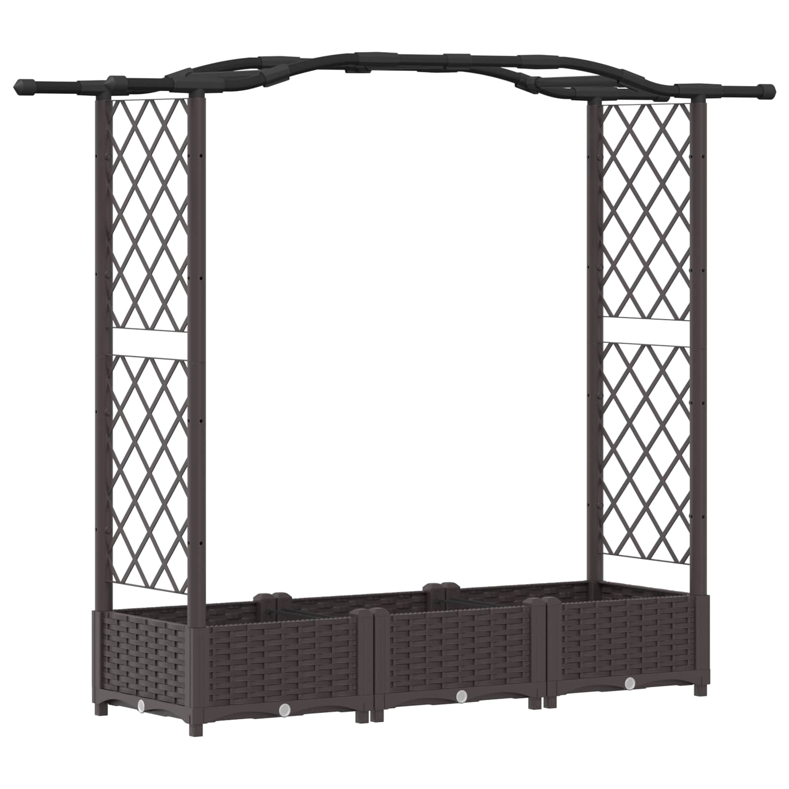 Pakeltas lovas su trelėmis ir stogu Ruda 169 x 40 x 123 cm PP Pakeltas lovas su trelėmis ir stogu Ruda 169 x 40 x 123 cm PP - Image 3