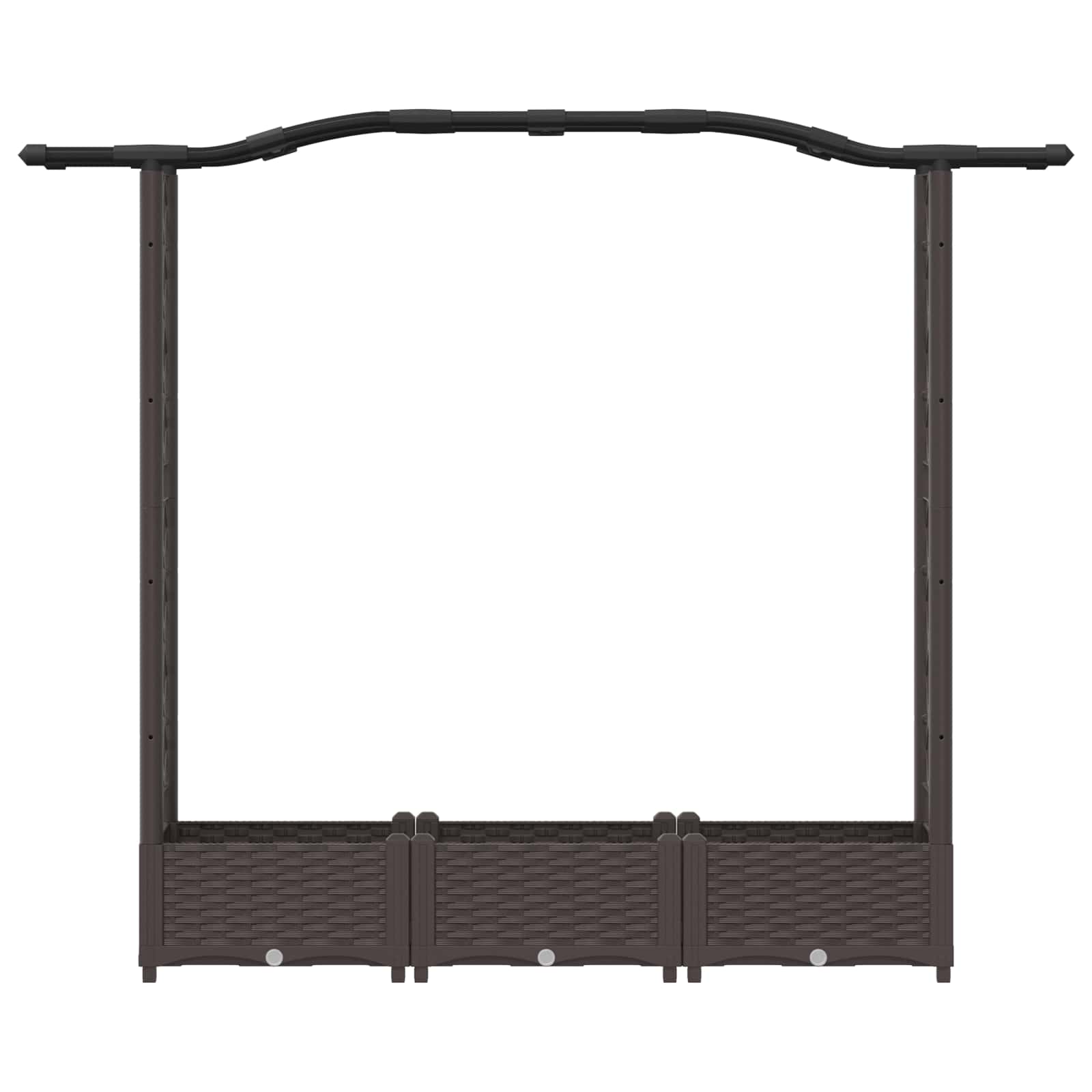 Pakeltas lovas su trelėmis ir stogu Ruda 169 x 40 x 123 cm PP Pakeltas lovas su trelėmis ir stogu Ruda 169 x 40 x 123 cm PP - Image 5