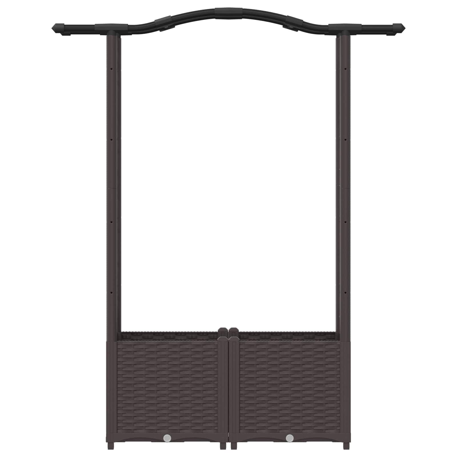 Pakeltas lovas su trelėmis ir stogu Ruda 125 x 40 x 138 cm PP Pakeltas lovas su trelėmis ir stogu Ruda 125 x 40 x 138 cm PP - Image 5