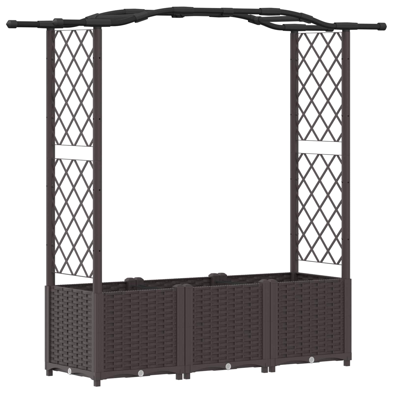 Pakeltas lovas su trelėmis ir stogu Ruda 164 x 40 x 138 cm PP Pakeltas lovas su trelėmis ir stogu Ruda 164 x 40 x 138 cm PP - Image 3