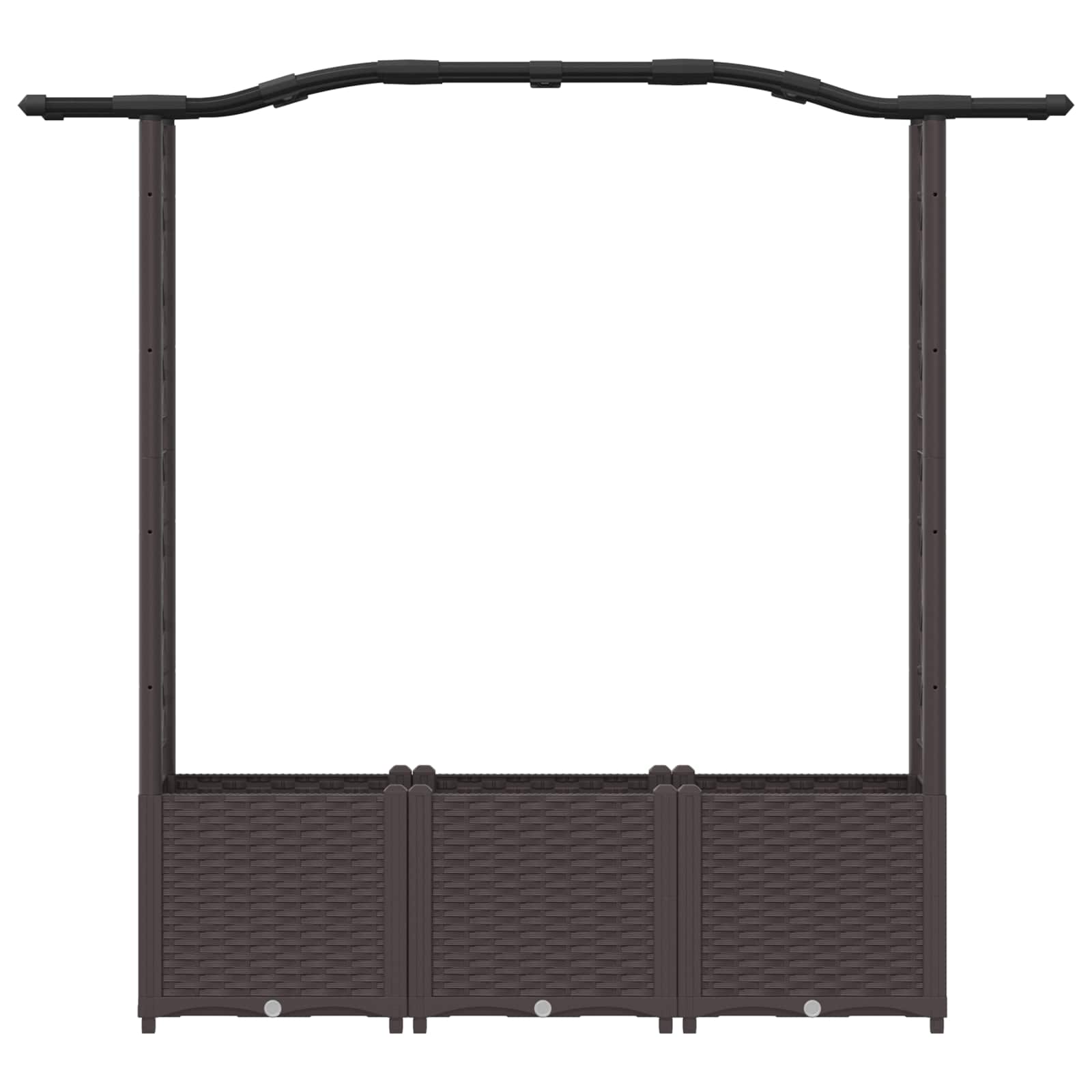 Pakeltas lovas su trelėmis ir stogu Ruda 164 x 40 x 138 cm PP Pakeltas lovas su trelėmis ir stogu Ruda 164 x 40 x 138 cm PP - Image 5