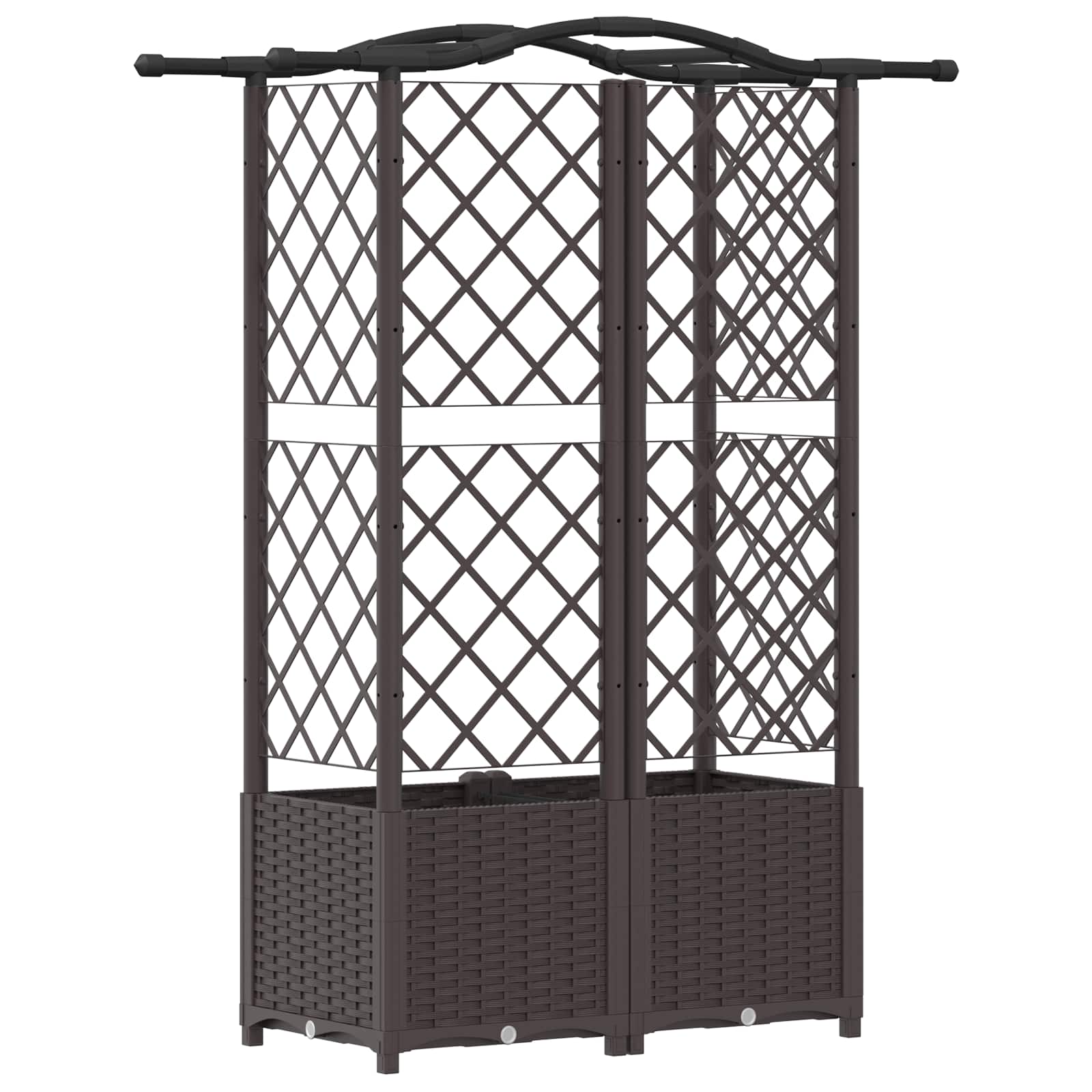Pakeltas lovas su trelėmis ir stogu Ruda 122 x 40 x 138 cm PP Pakeltas lovas su trelėmis ir stogu Ruda 122 x 40 x 138 cm PP - Image 6