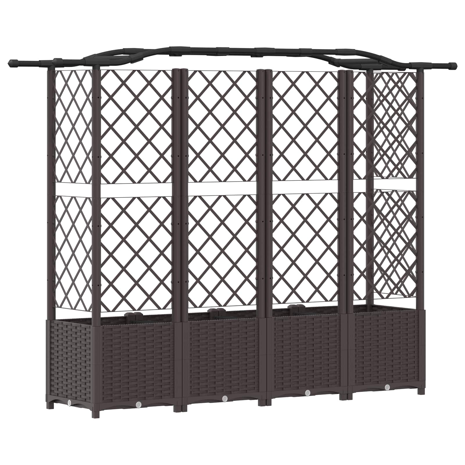 Pakeltas lovas su trelėmis ir stogu Ruda 204 x 40 x 138 cm PP Pakeltas lovas su trelėmis ir stogu Ruda 204 x 40 x 138 cm PP - Image 6