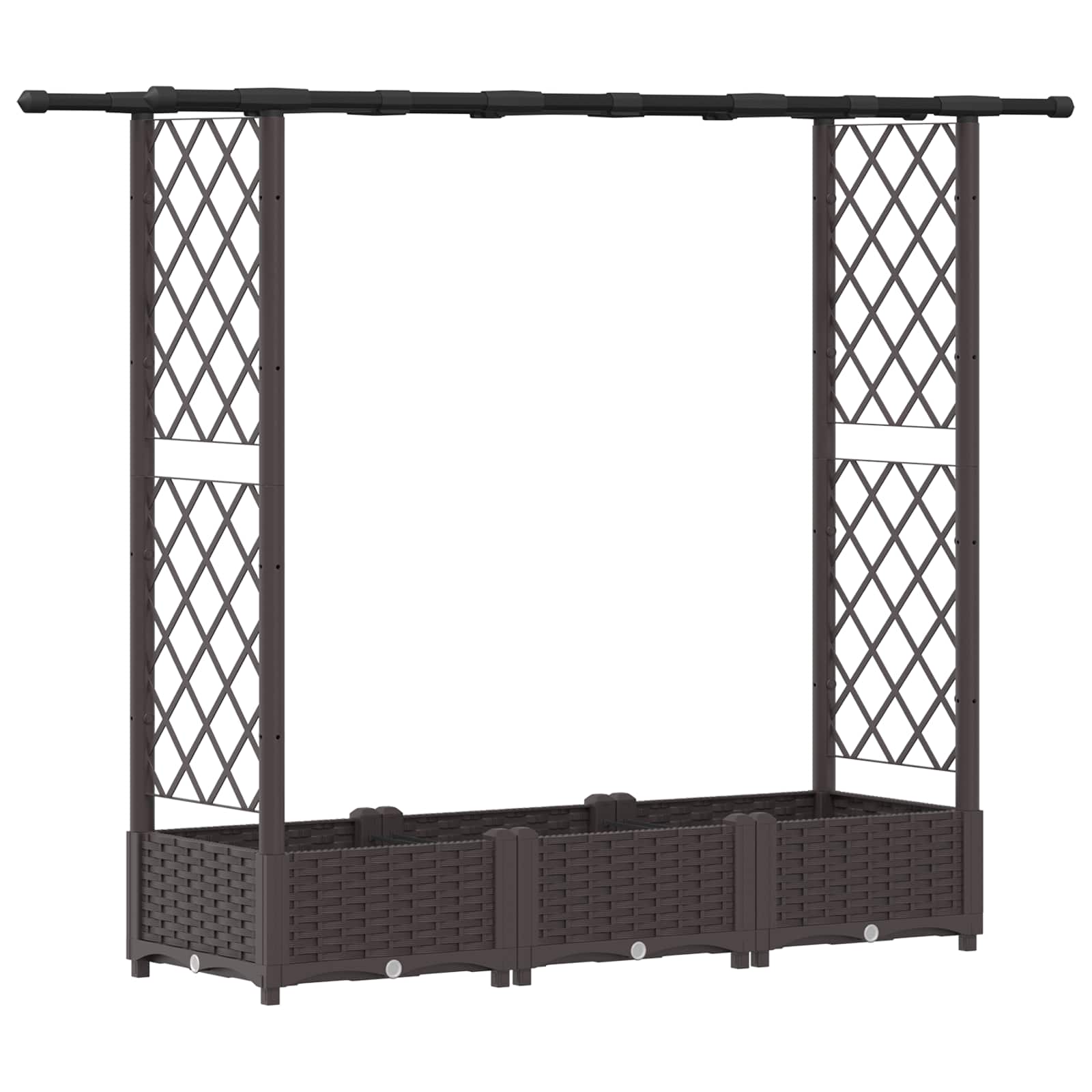Pakeltas lovas su trelėmis ir stogu Ruda 164 x 40 x 121 cm PP Pakeltas lovas su trelėmis ir stogu Ruda 164 x 40 x 121 cm PP - Image 3