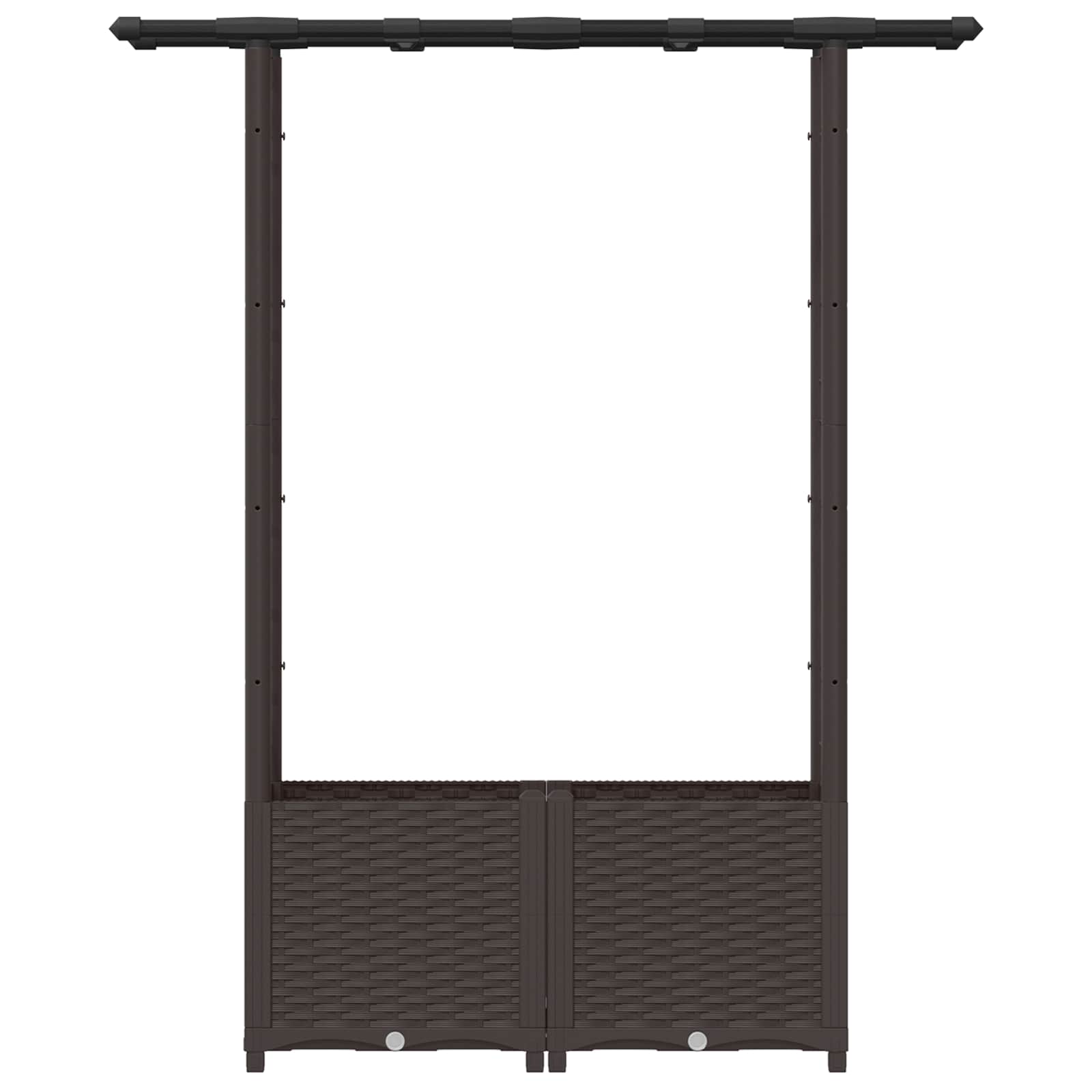 Pakeltas lovas su trelėmis ir stogu Ruda 124,5 x 40 x 136 cm PP Pakeltas lovas su trelėmis ir stogu Ruda 124,5 x 40 x 136 cm PP - Image 5