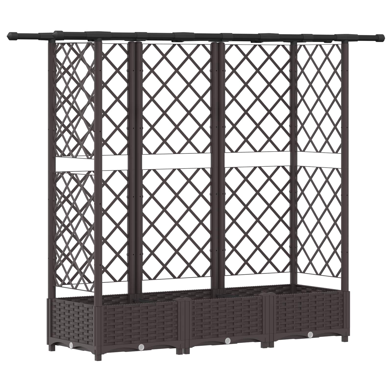 Pakeltas lovas su trelėmis ir stogu Ruda 164 x 40 x 121 cm PP Pakeltas lovas su trelėmis ir stogu Ruda 164 x 40 x 121 cm PP - Image 3