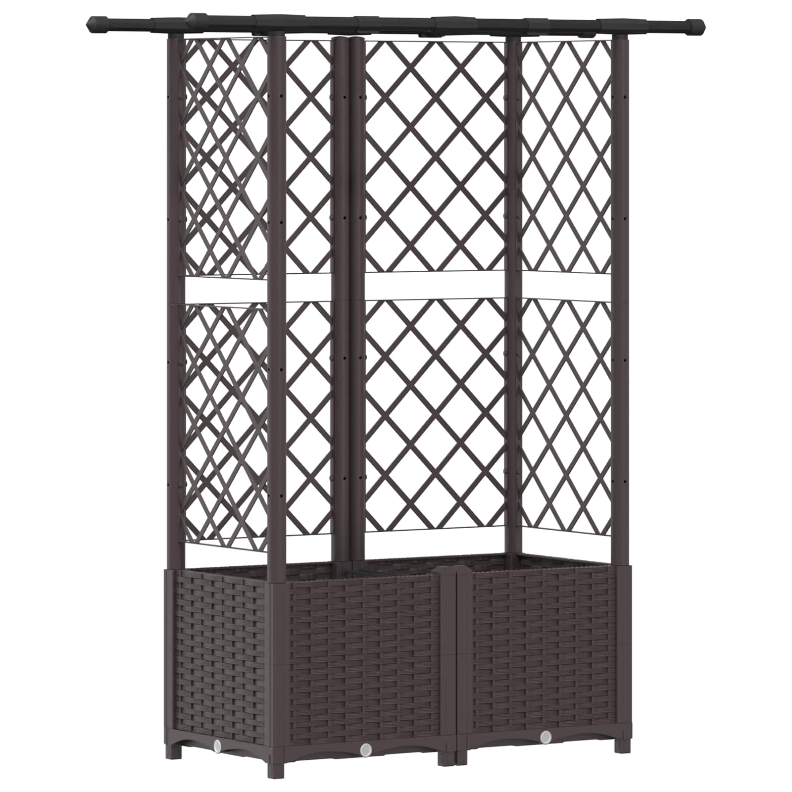 Pakeltas lovas su trelėmis ir stogu Ruda 124 x 40 x 136 cm PP Pakeltas lovas su trelėmis ir stogu Ruda 124 x 40 x 136 cm PP - Image 3